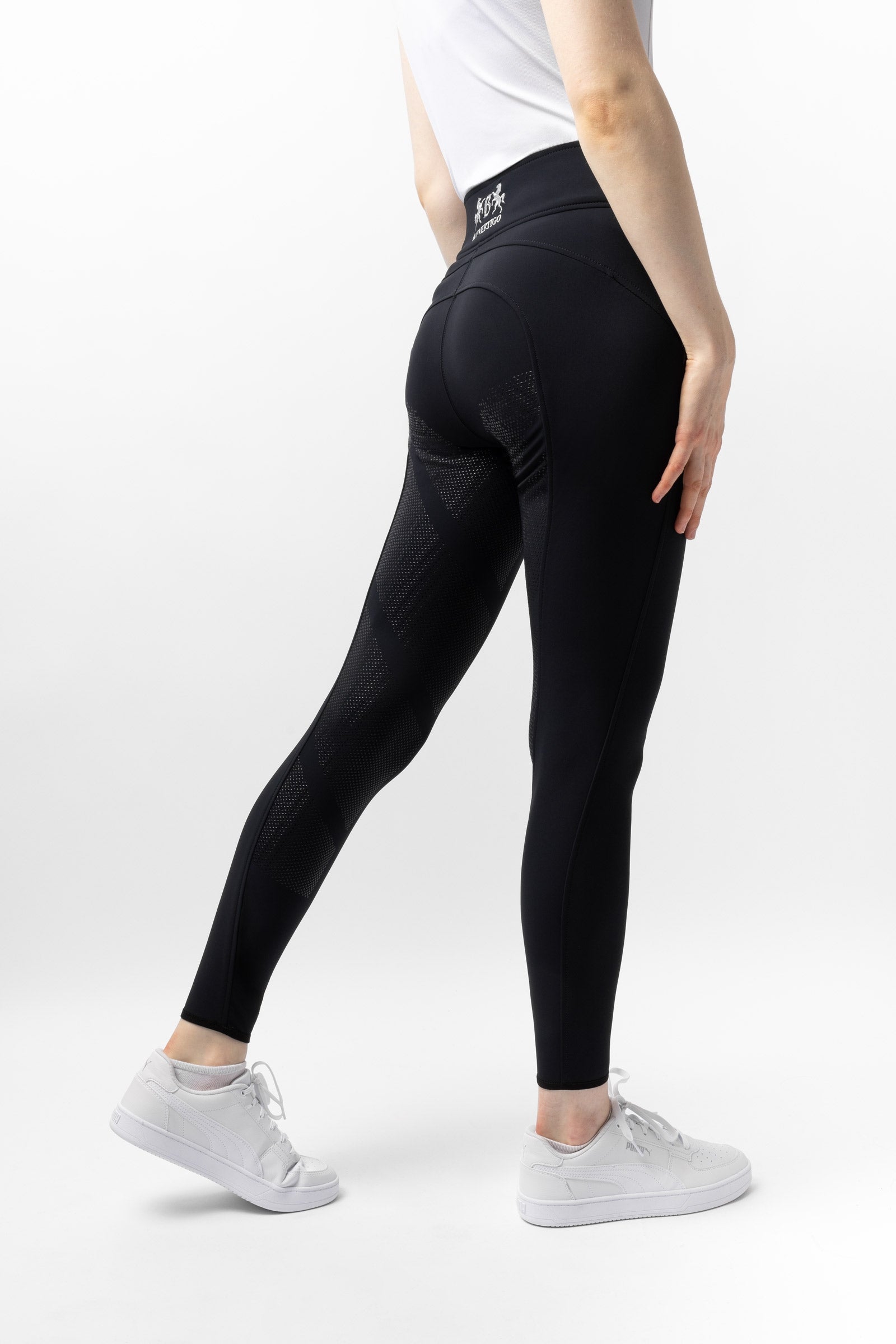 B Vertigo Justine fuldsæde silikone termoridebukser, damer Womens Breeches