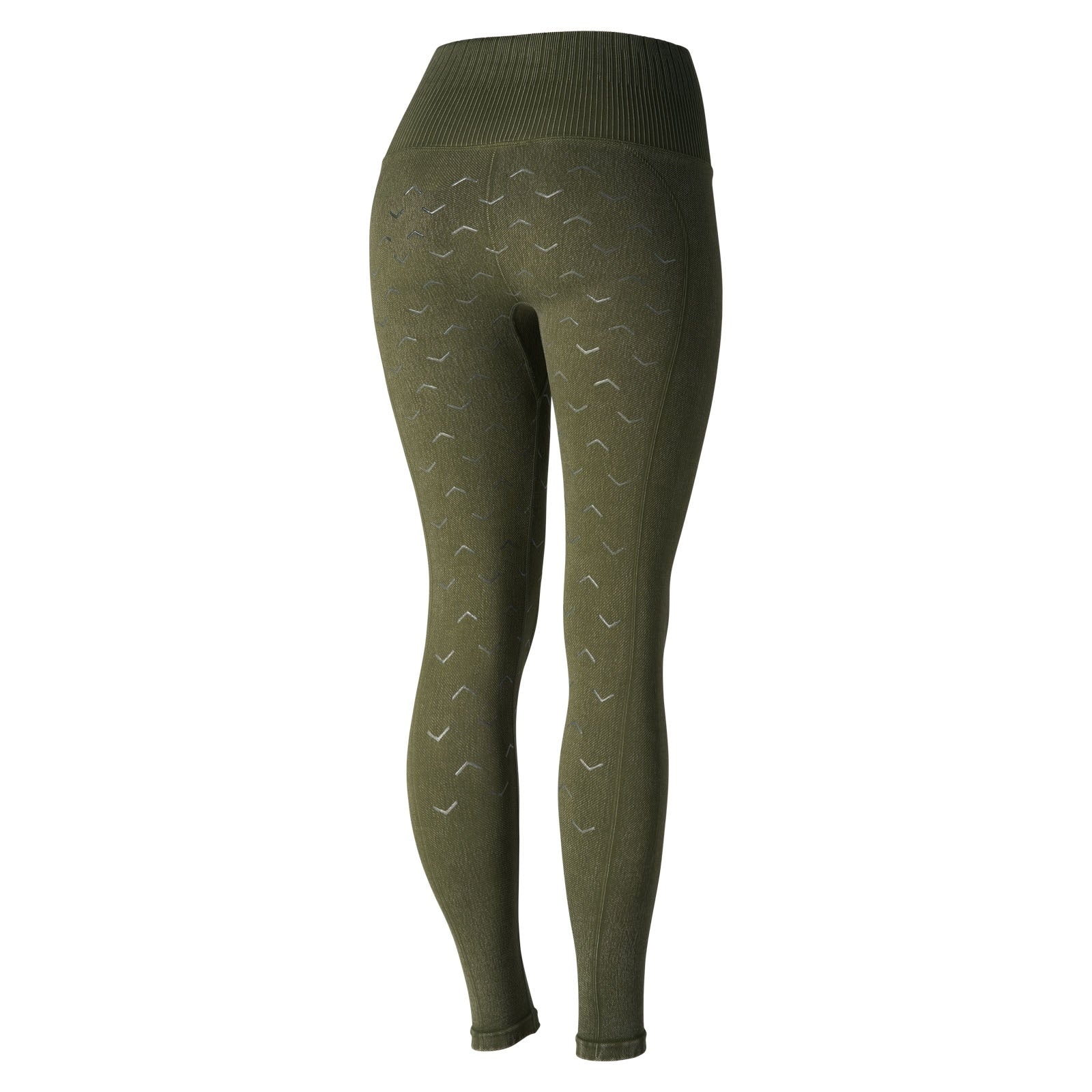 Horze Vanessa sømløse denim-tights med silikonegrip, damemodel Womens Breeches