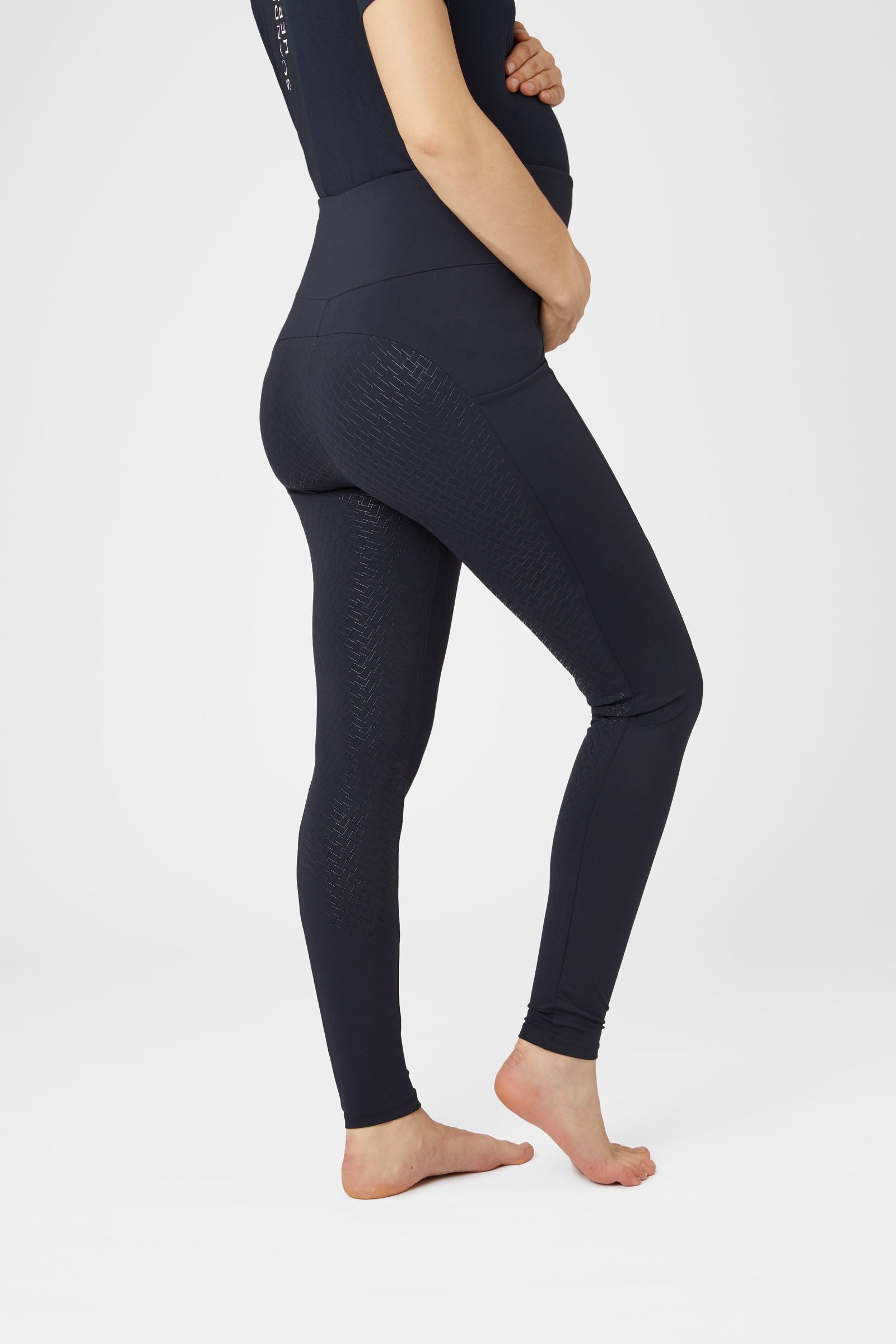Horze Ginny ridetights til gravide med silikonegrip og telefonlommer, damemodel Womens Breeches