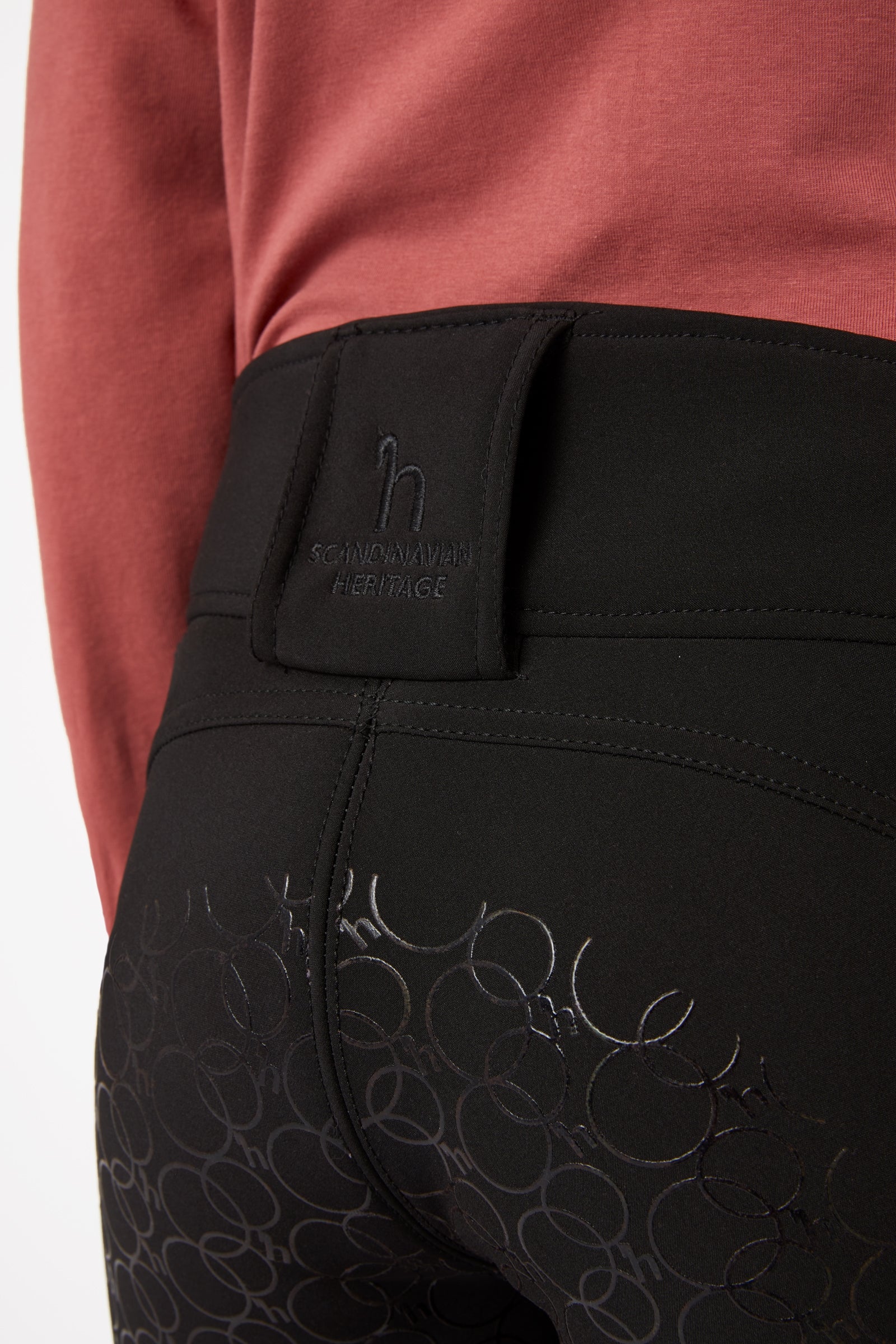 Horze Leighton Teens Full Seat Thermo Breeches Kids Apparel