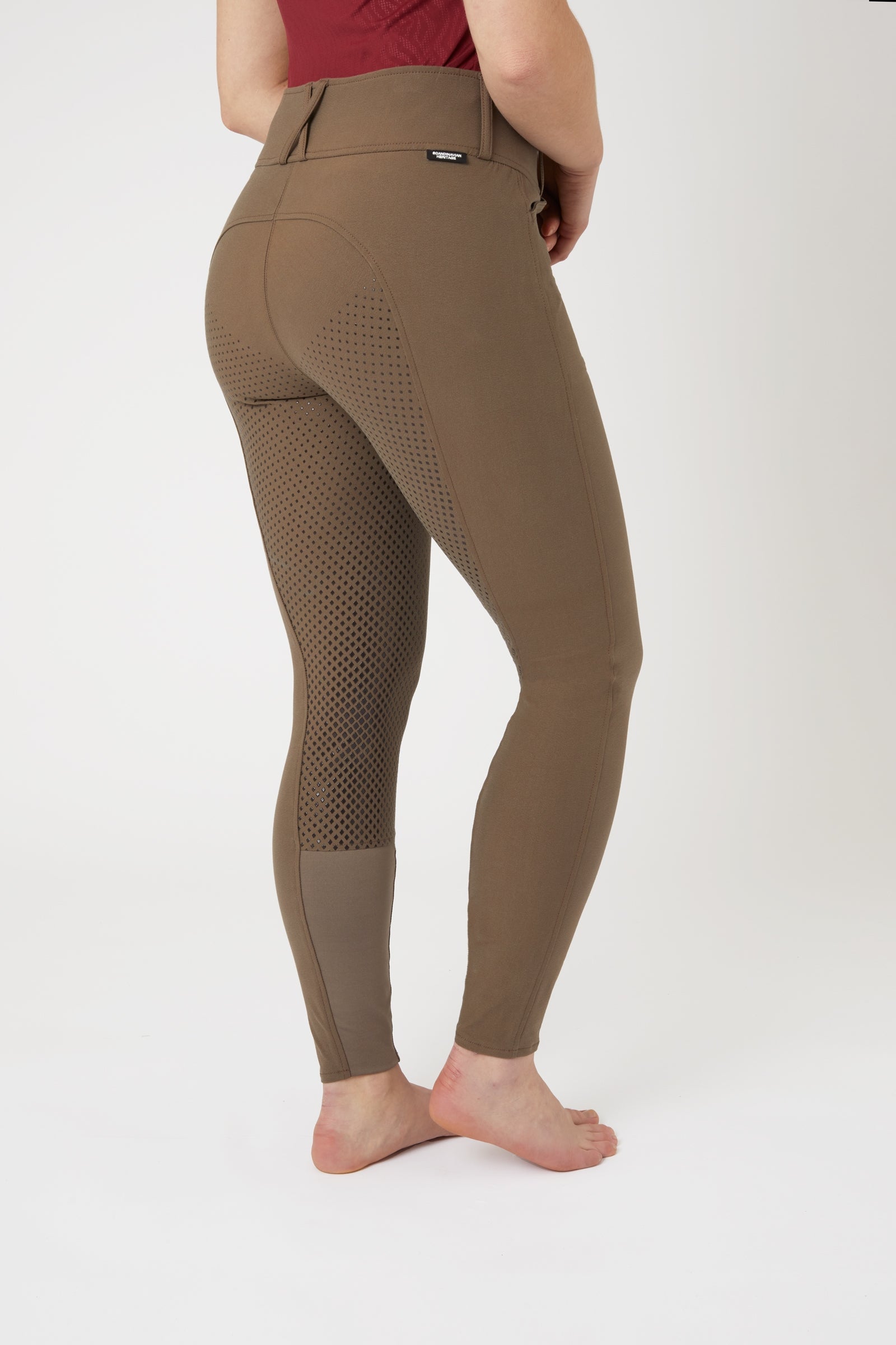 Horze Grand Prix II Ridebukser med Fuld Grip, damemodel Womens Breeches