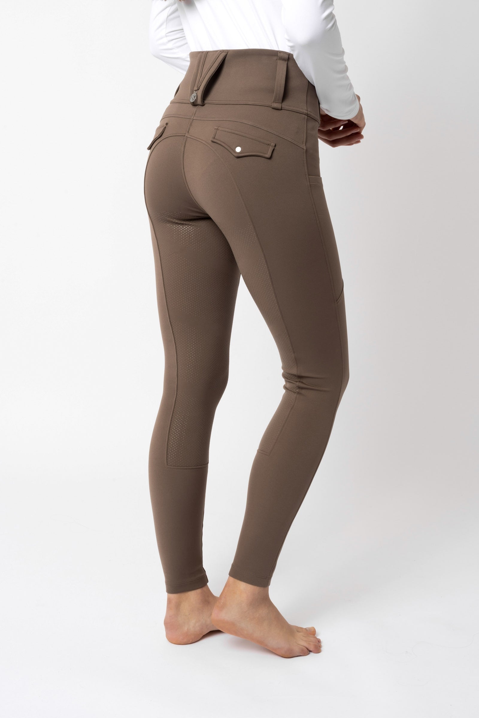 B Vertigo Chiara Ridebukser med fuldt sæde med kompression og hybrid-design Womens Breeches