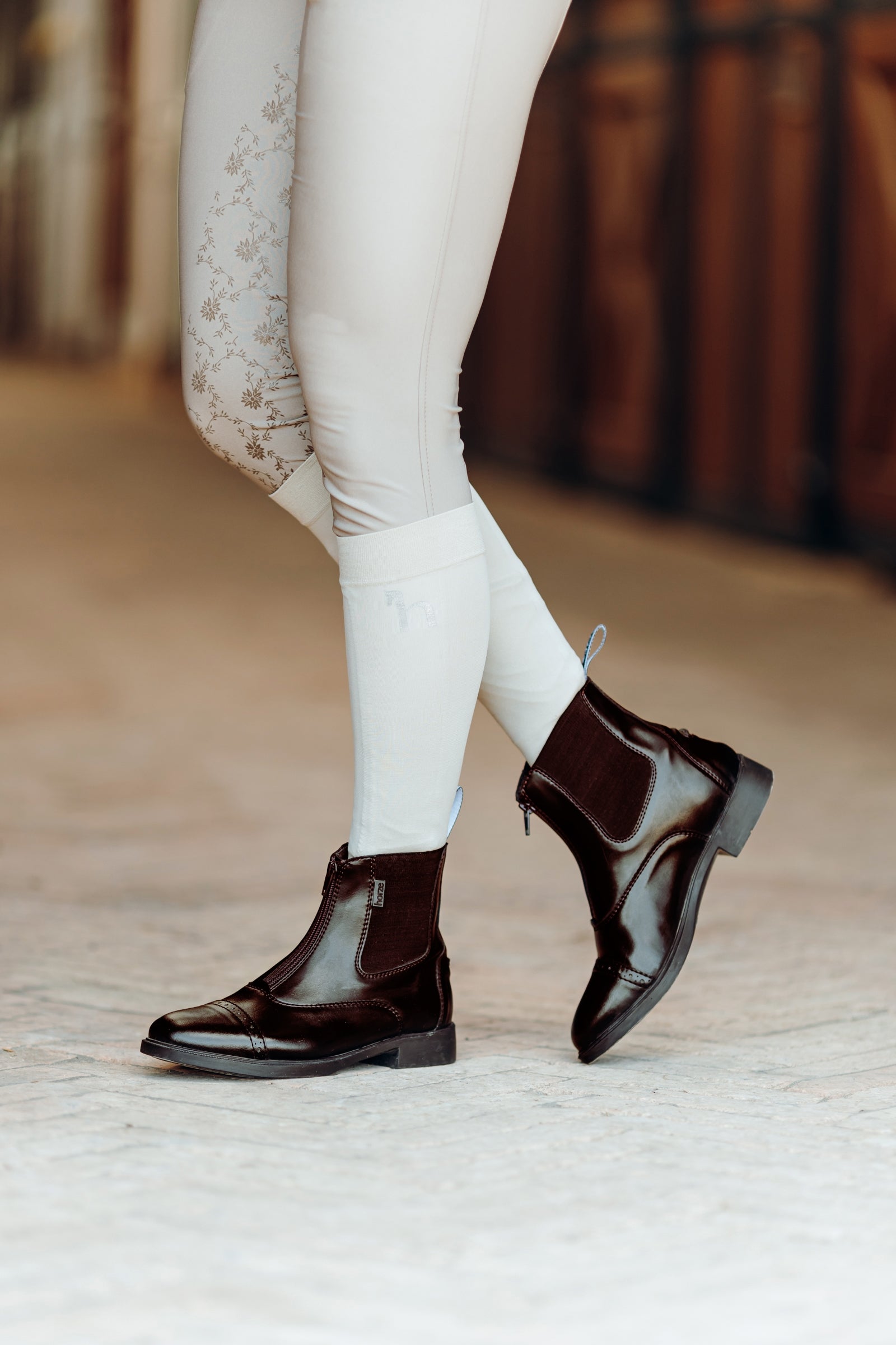 Horze Wexford Women's Front-Zip Jodhpur Boots Riding Boots & Riding Shoes