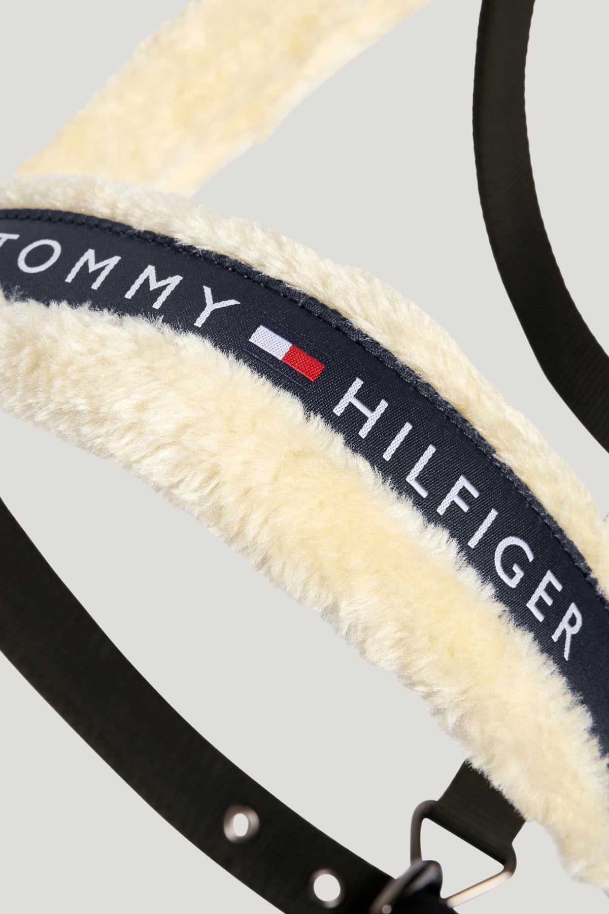 Tommy Hilfiger Equestrian Yale Set Faux Fur Halter Rope Halters & Leads