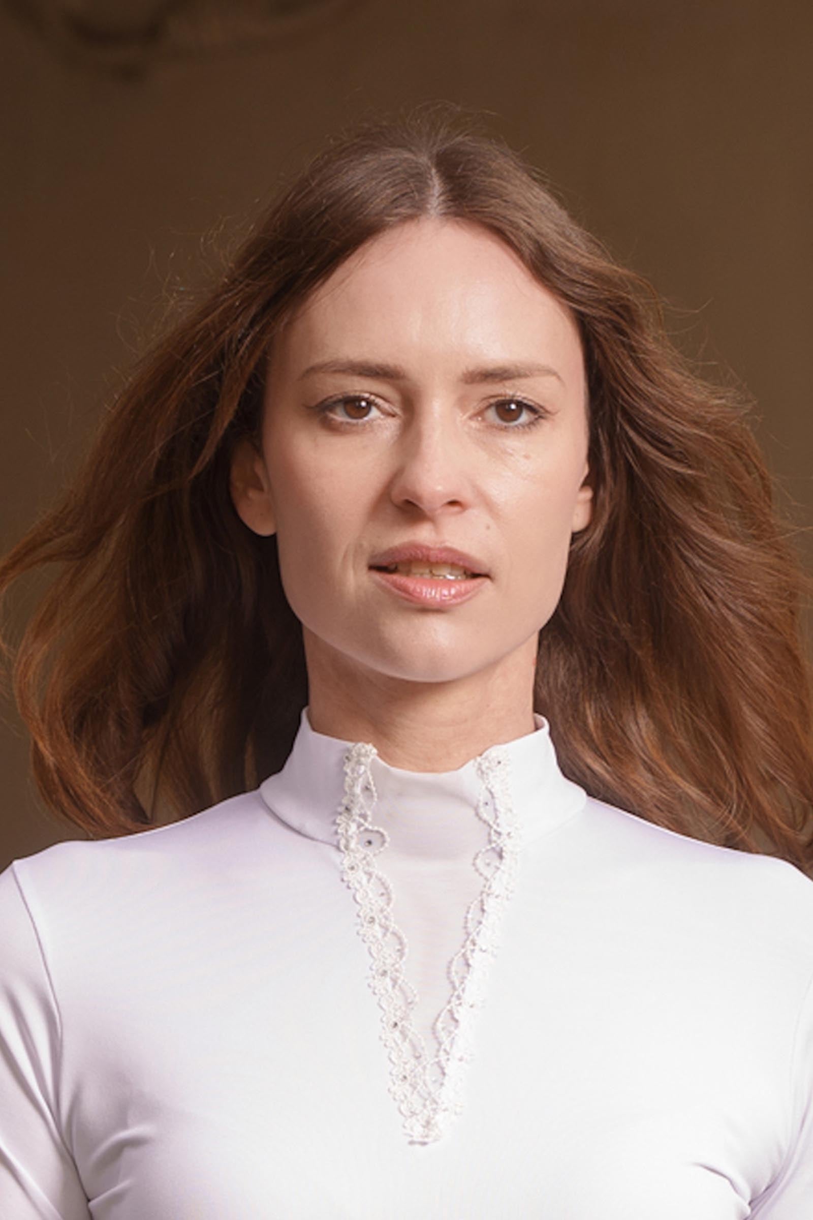 Cavalliera Riding Show Shirt Aura, Women's Short Sleeve Women’s Riding Clothing
