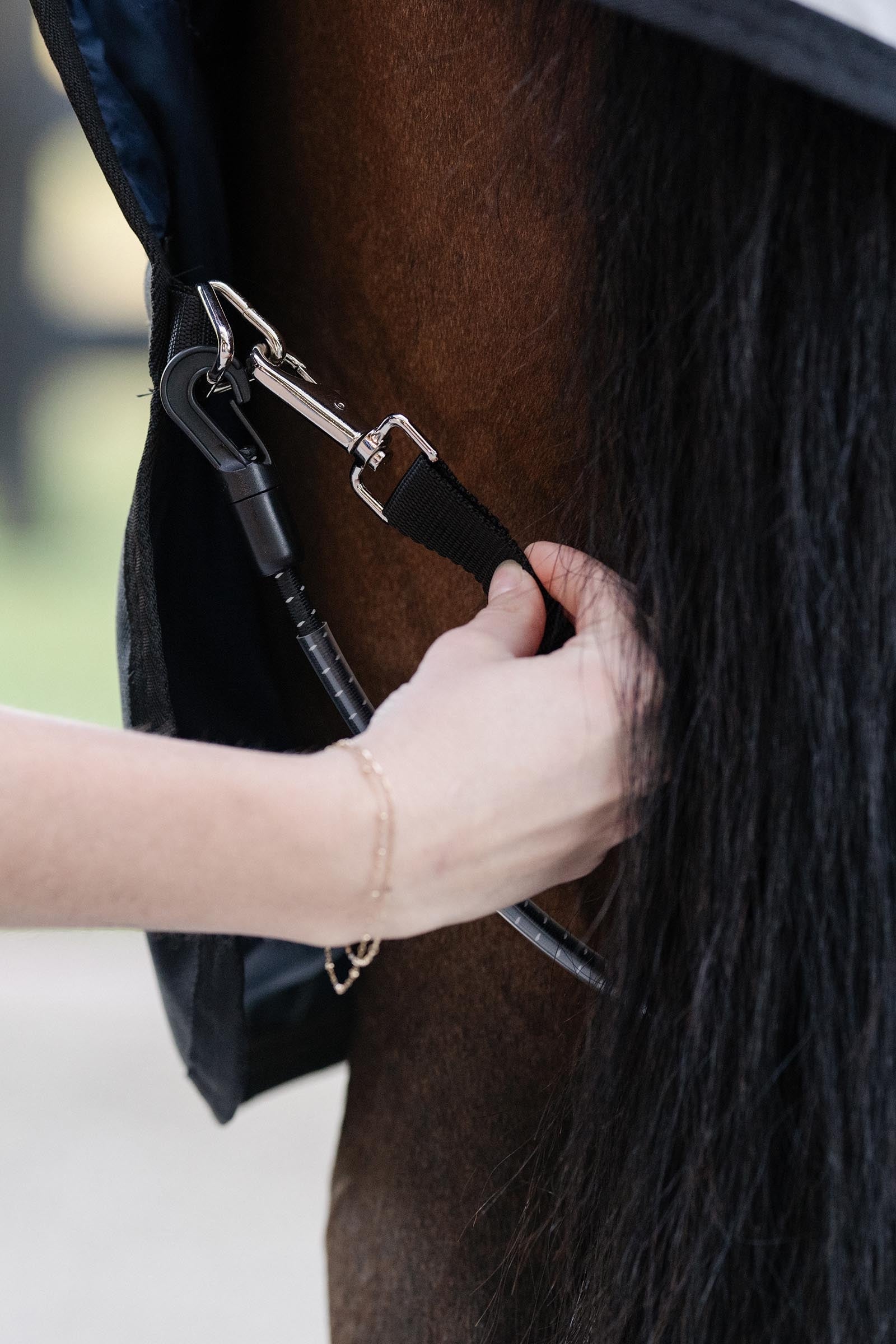 Horseware Elasticated Leg Straps Hestedækken
