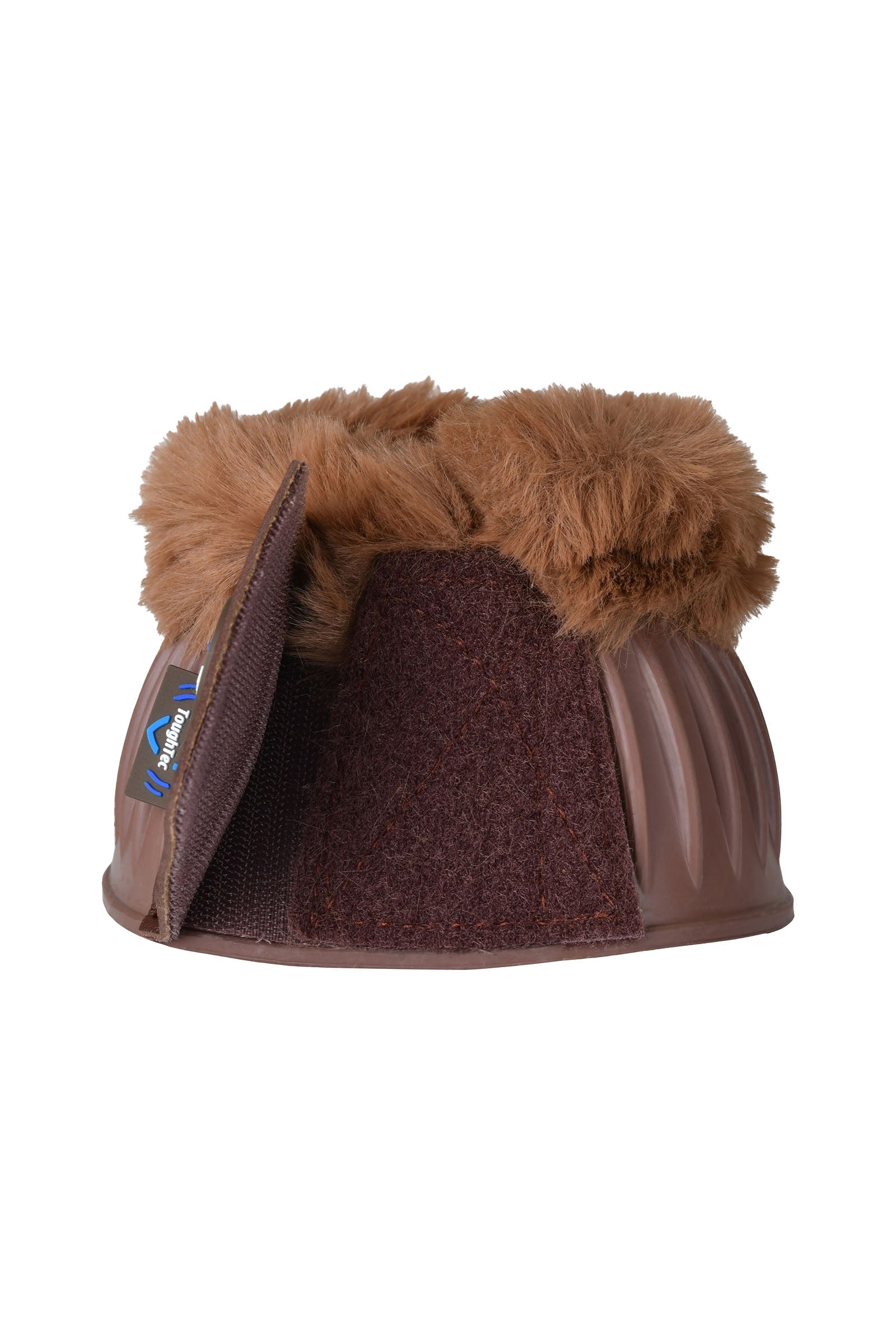 Weatherbeeta Tough-Tec Prime Fleece Trim Rubber Bell Boots Leg Protection & Hoof Protection for Horses