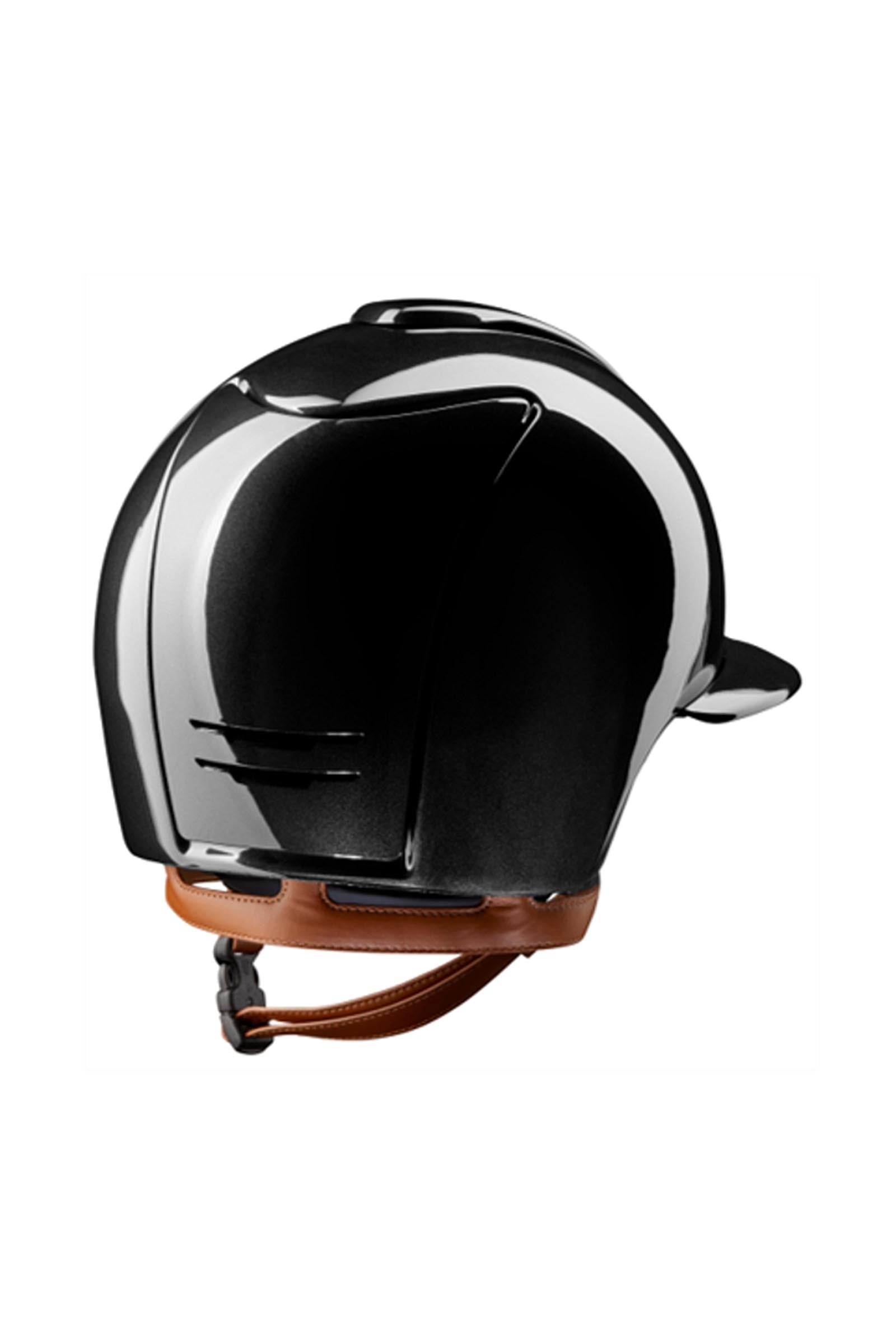 KEP Helmets KEP Cromo 2.0 Shine/Beige Polo Riding Helmet, App Compatible Safety Equipment
