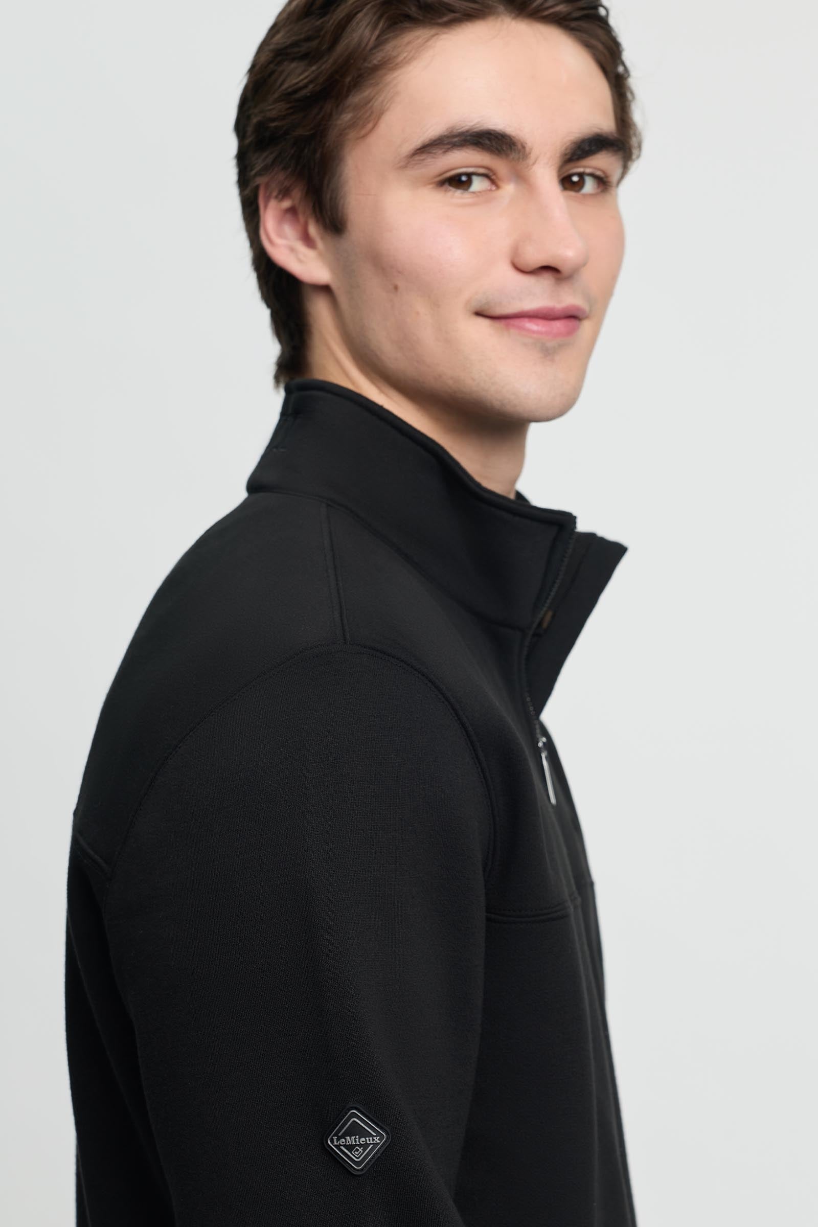 LeMieux Men´s Quarter Neck Sweatshirt Mens Riding Clothing