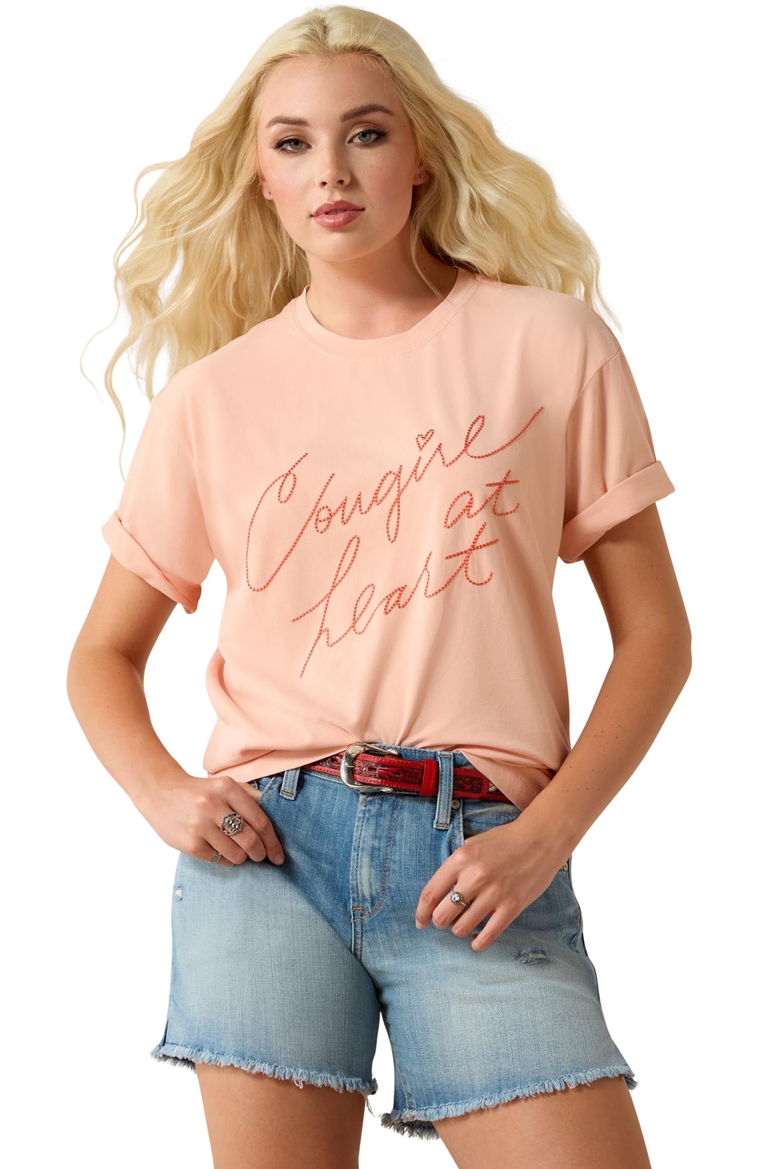 Ariat Women's Cowgirl at Heart T-Shirt Ridetøj til dame