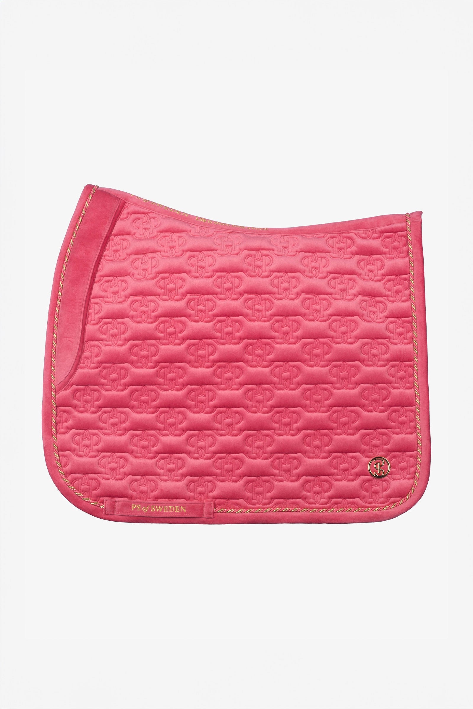 PS of Sweden sadelunderlag Velvet Monogram dressur Sadelunderlag