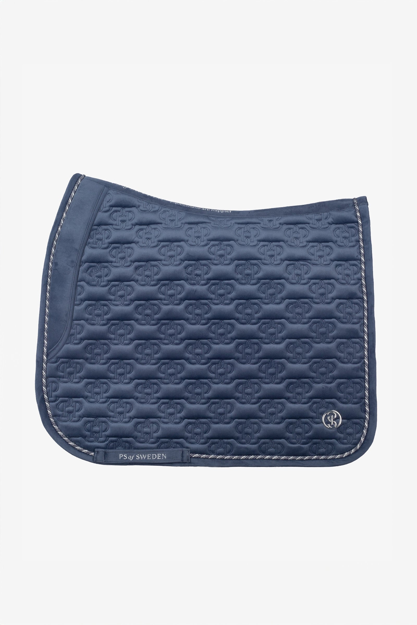 PS of Sweden sadelunderlag Velvet Monogram dressur Sadelunderlag