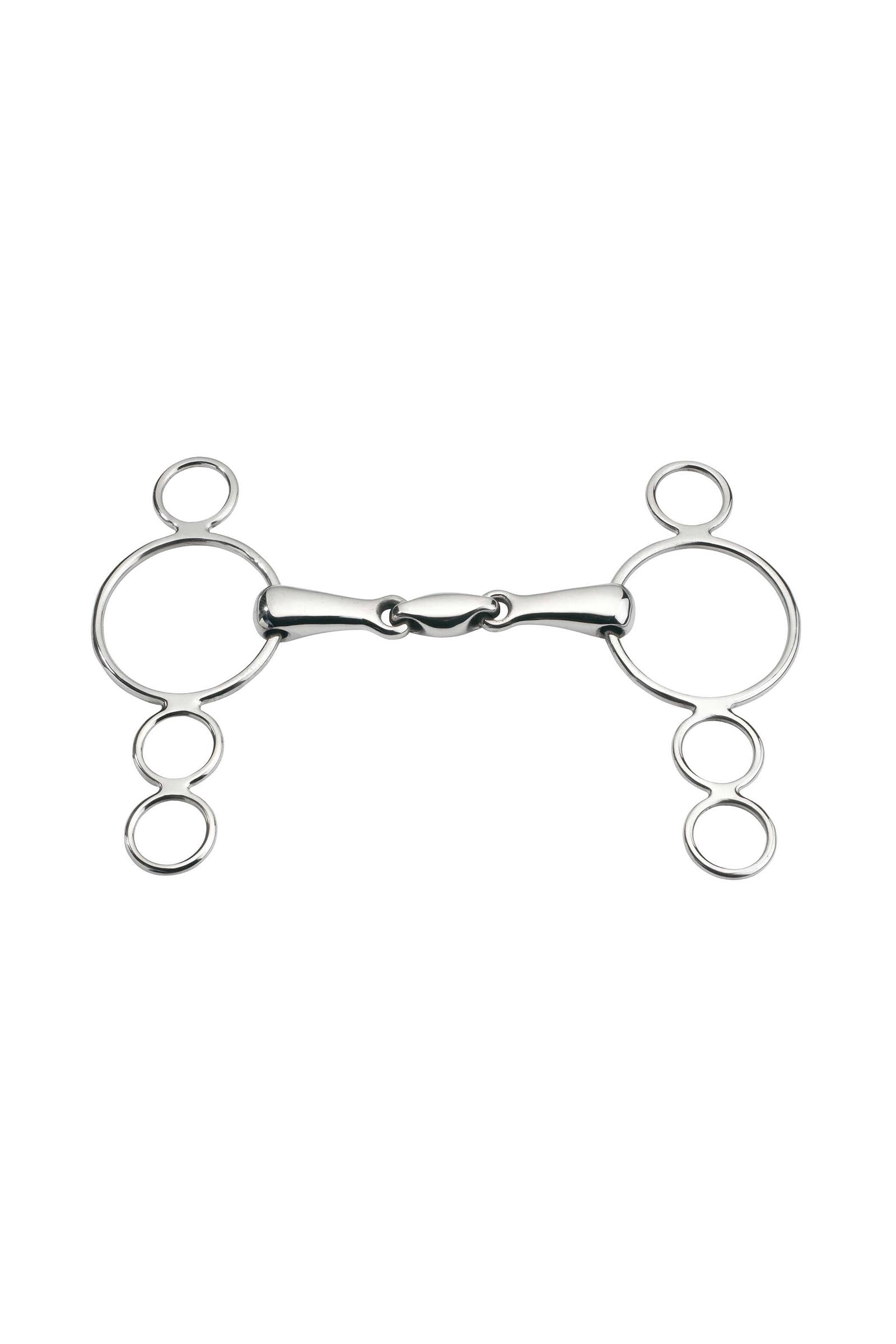 Feeling FEELING Adjustable Bit Anatomical 4 Rings Horse Bits