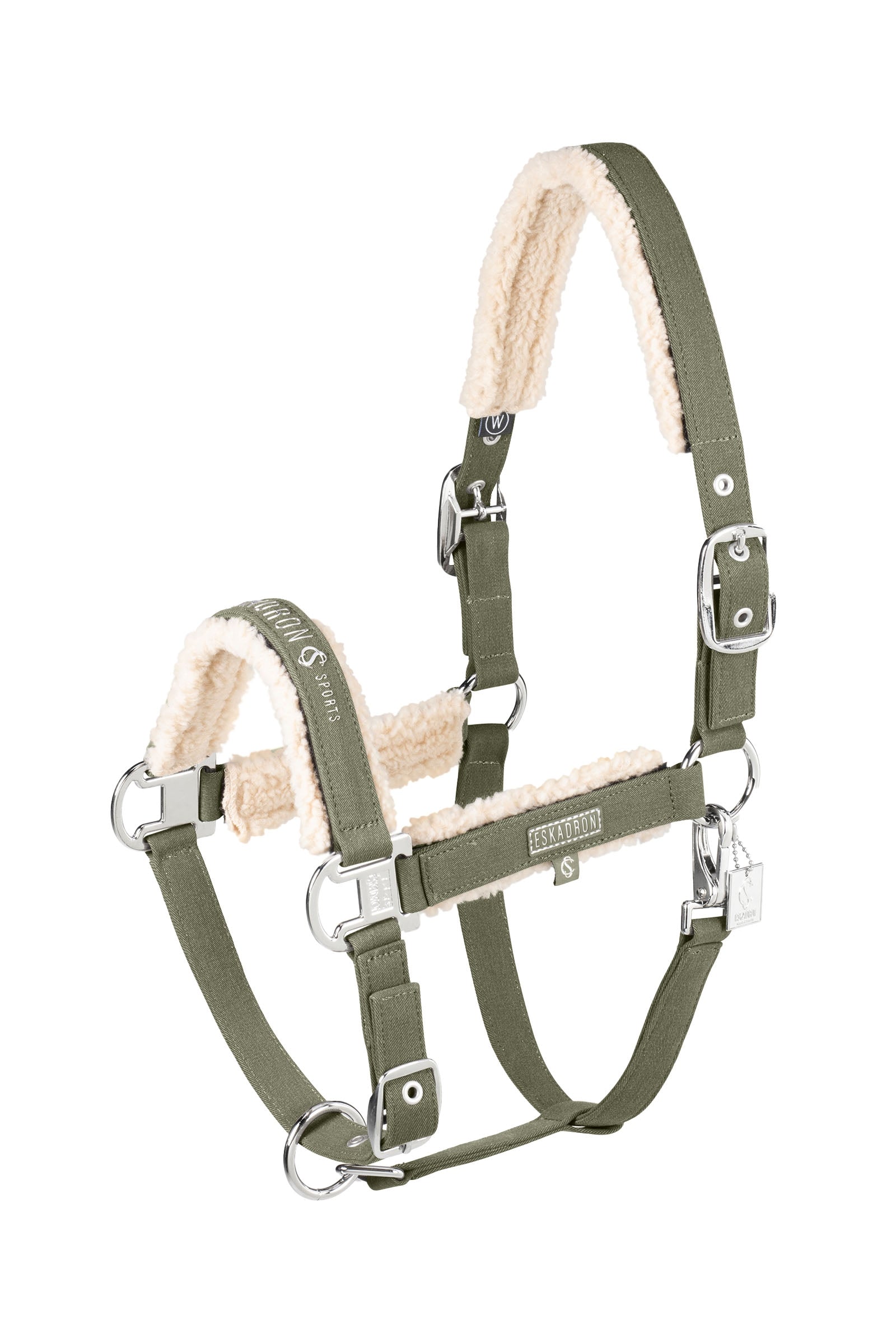 Eskadron Classic Sports SS25 Denim dobbeltspænde grime med teddyfleece Grimer & Træktove