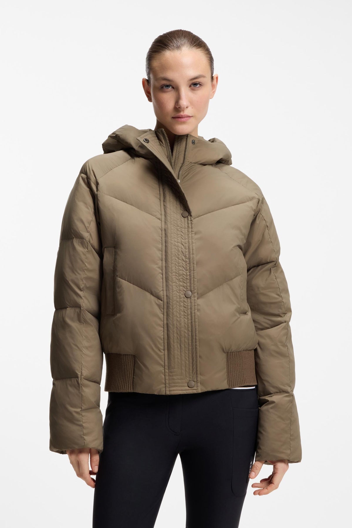 BOSS Equestrian Boss Marsha Womens Bomber Puffer Jacket Women’s Riding Clothing