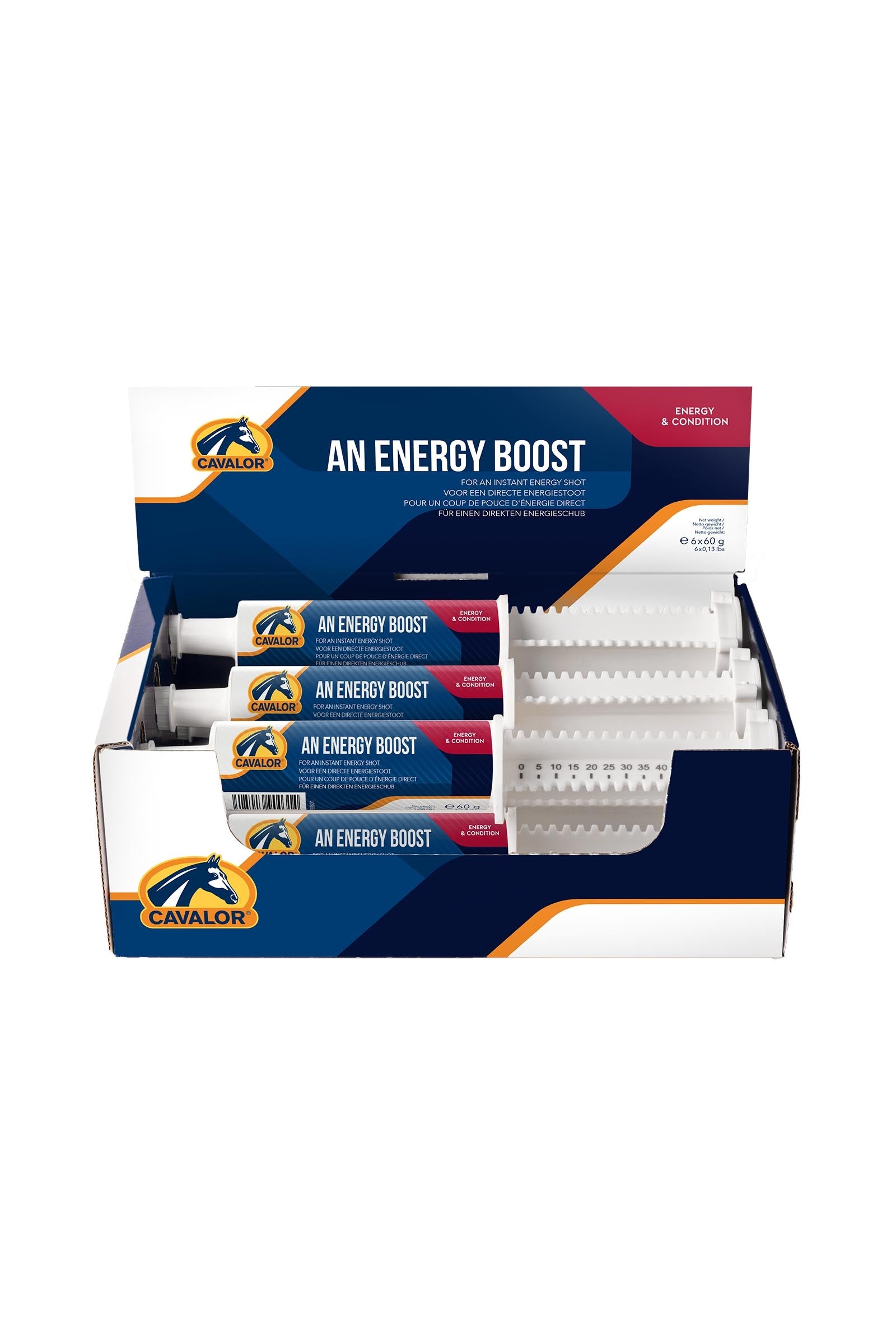 Cavalor An Energy Boost, energitilskud, (6 x 60 g) Horse Feed & Nutrition