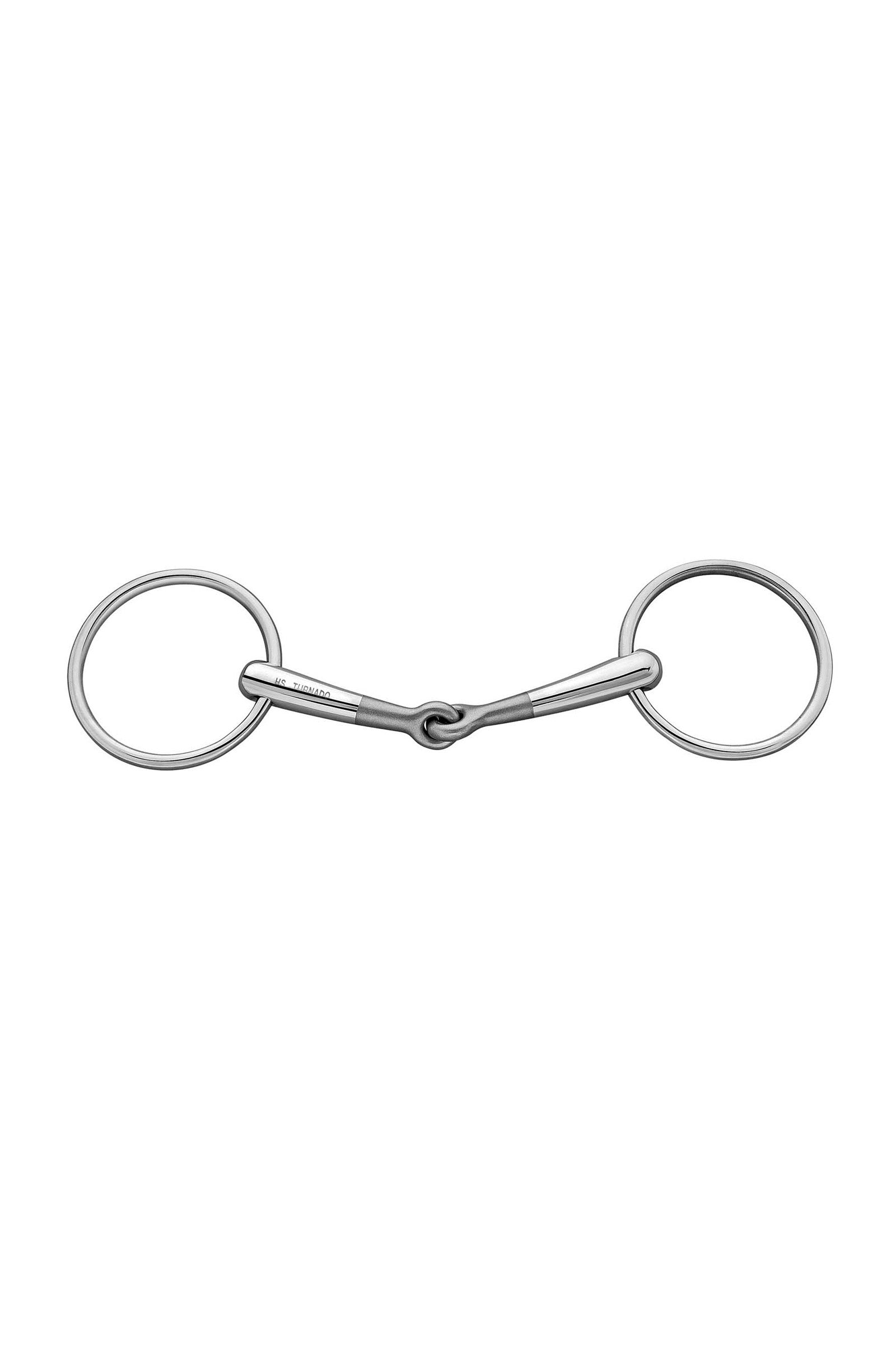 Sprenger Turnado trensebid, enkelt brudt, 14 mm, rustfrit stål Bid