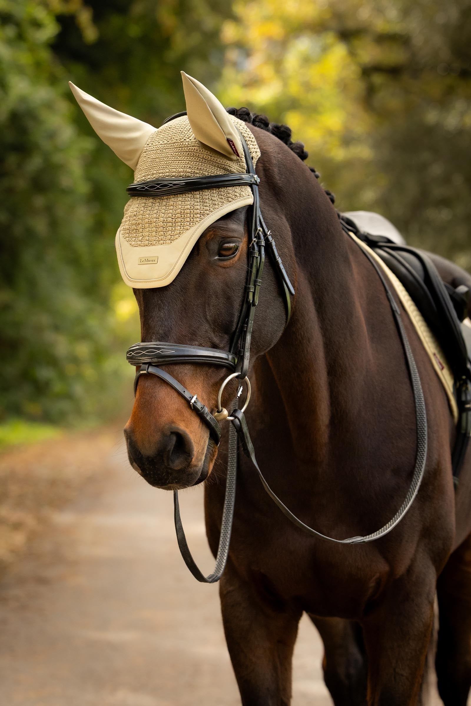 LeMieux Essence Fly Hood Saddle Pads