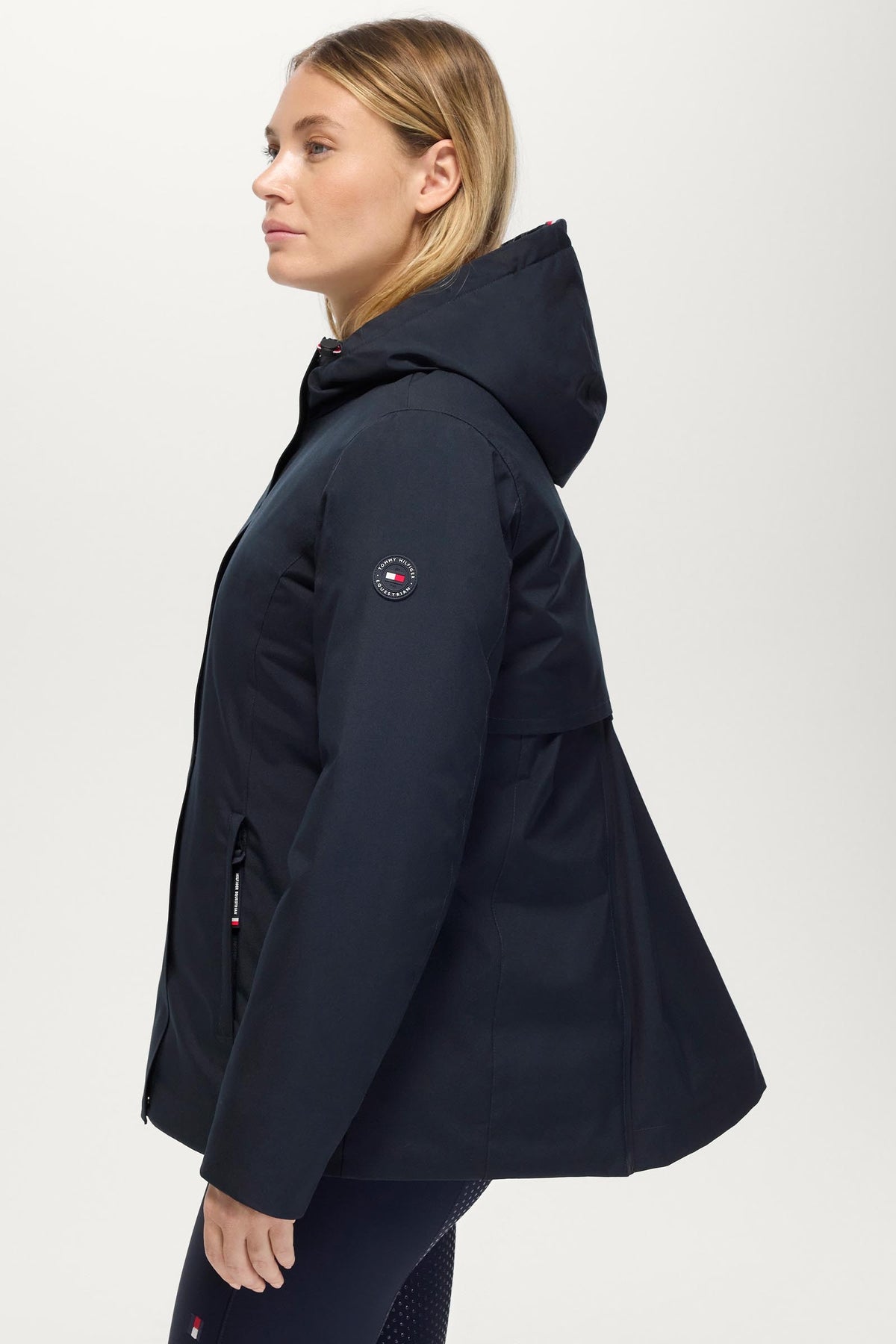 Tommy Hilfiger Equestrian Palisade Women Airbag Compatible Parka Women’s Riding Clothing