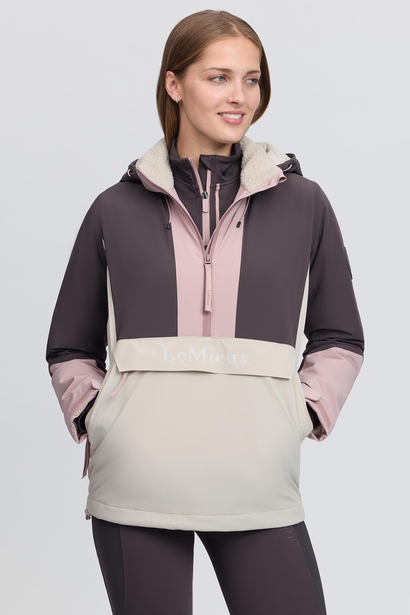 LeMieux Phoebe Women´s Half Zip Waterproof Anorak Women’s Riding Clothing