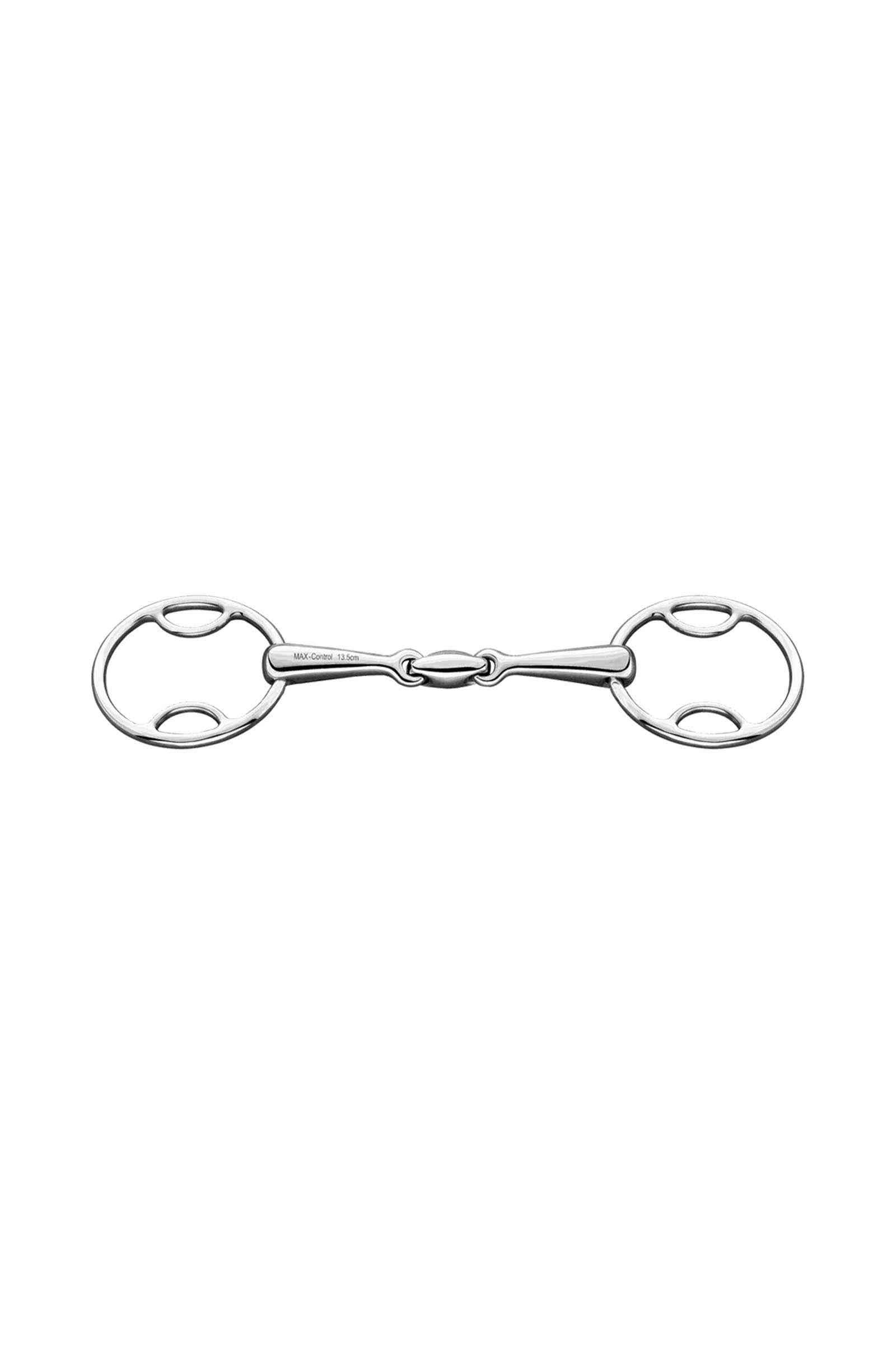 Sprenger Max Control Multi Ring Bit, Locking Mech., Double Jt. 16mm, Stainless St Bridles & Reins