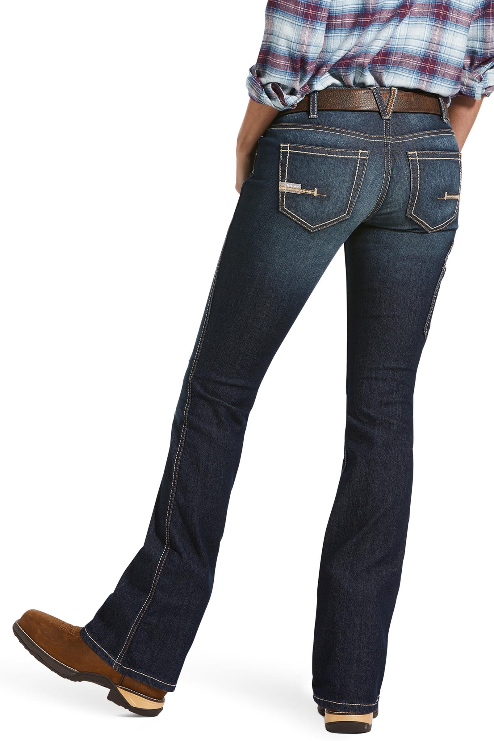 Ariat Rebar MR DuraStretch Riveter bootcut-jeans til damer Womens Breeches