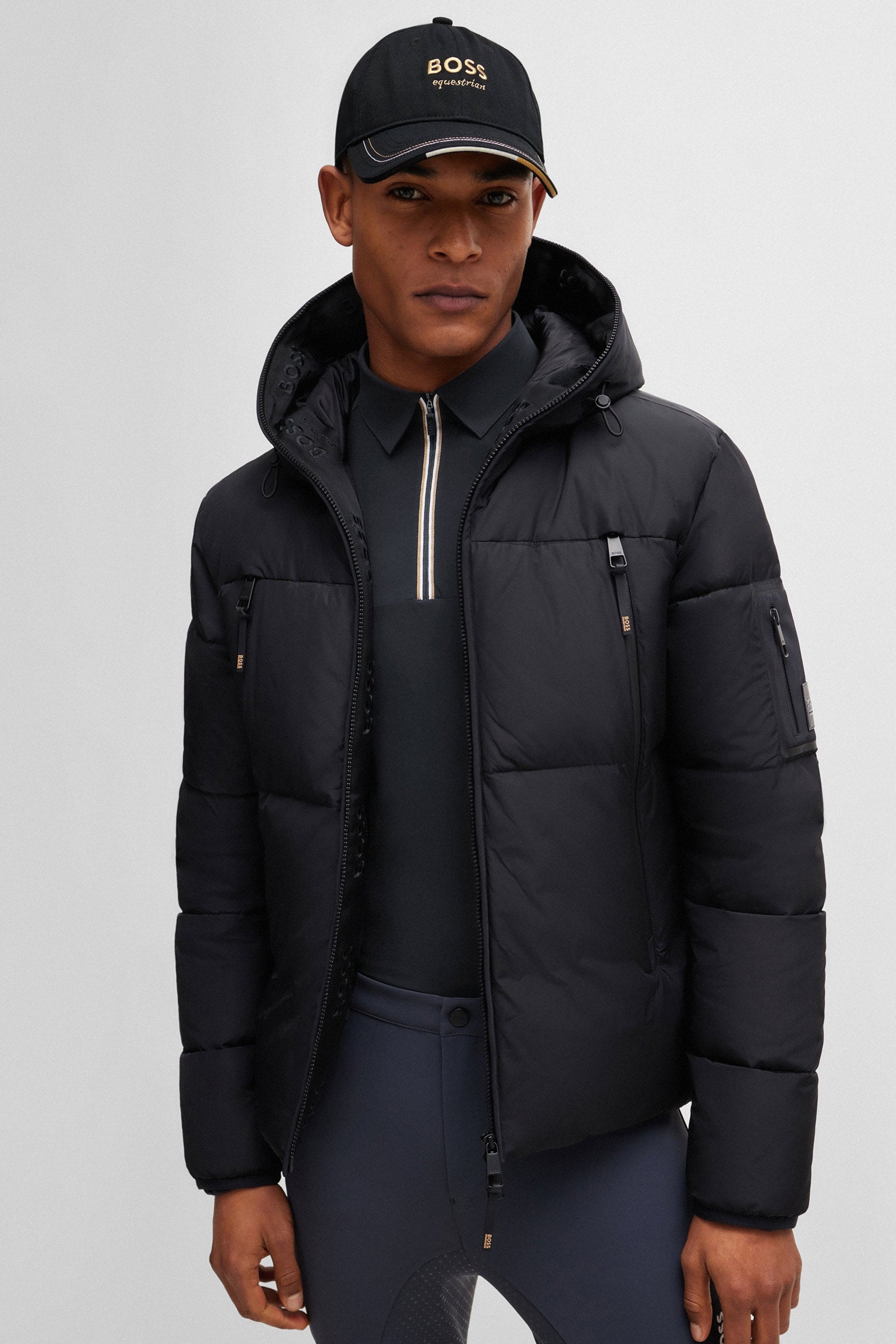 BOSS Equestrian Boss Cap Embroidery Accessories