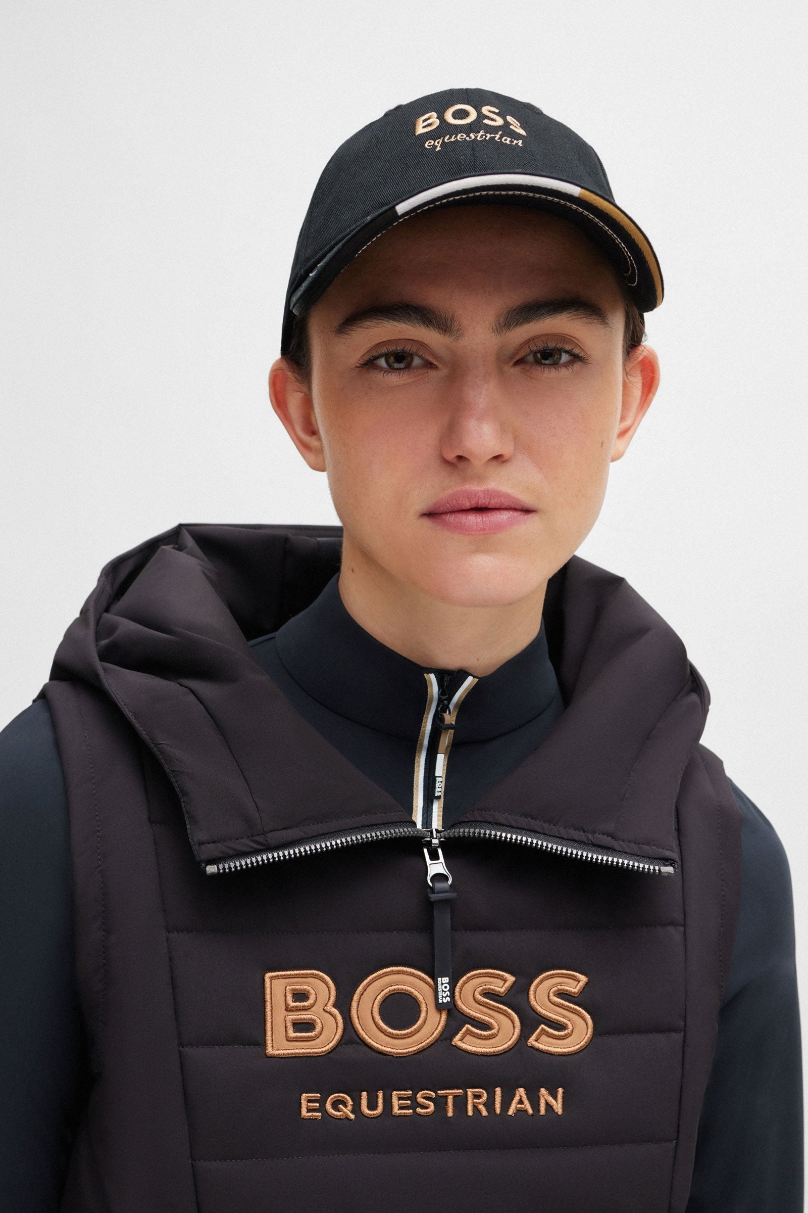 BOSS Equestrian Boss Cap Embroidery Accessories