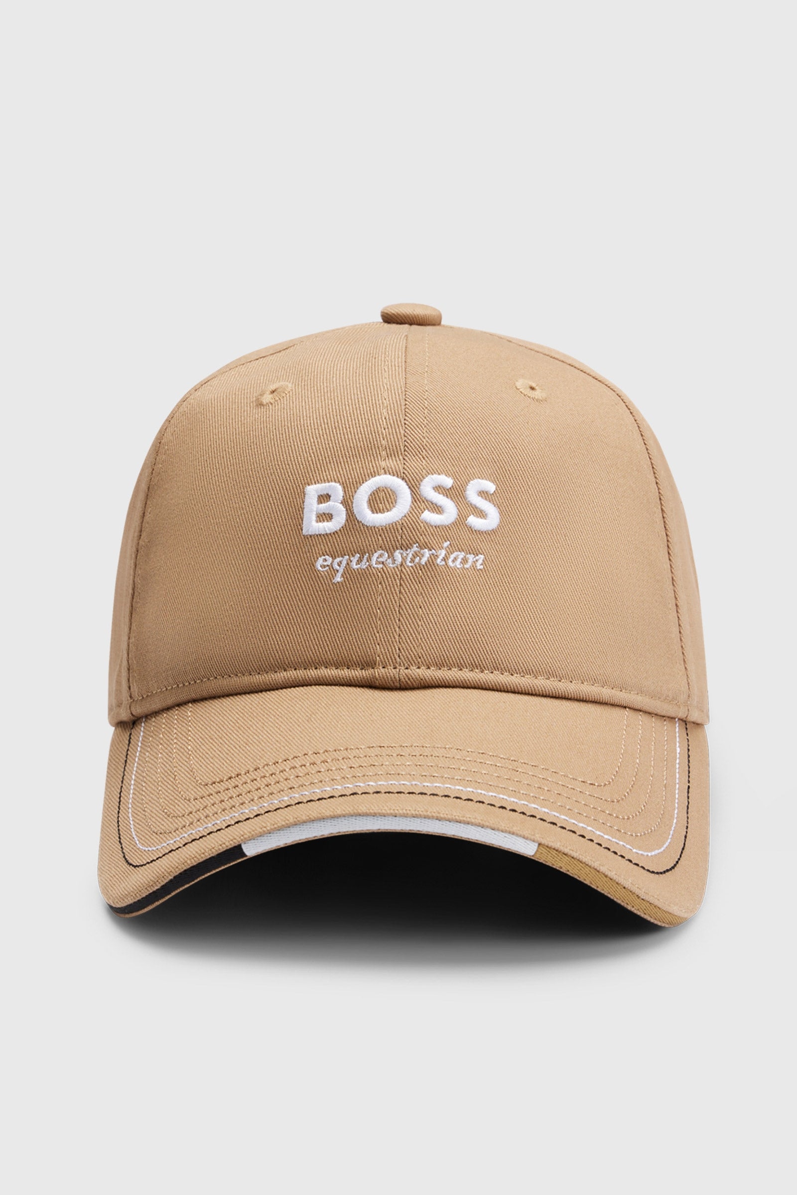 BOSS Equestrian Boss kasket med broderi Accessories