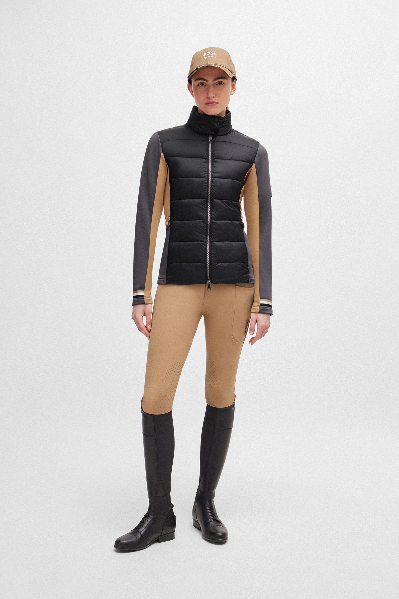 BOSS Equestrian Boss Cap Embroidery Accessories