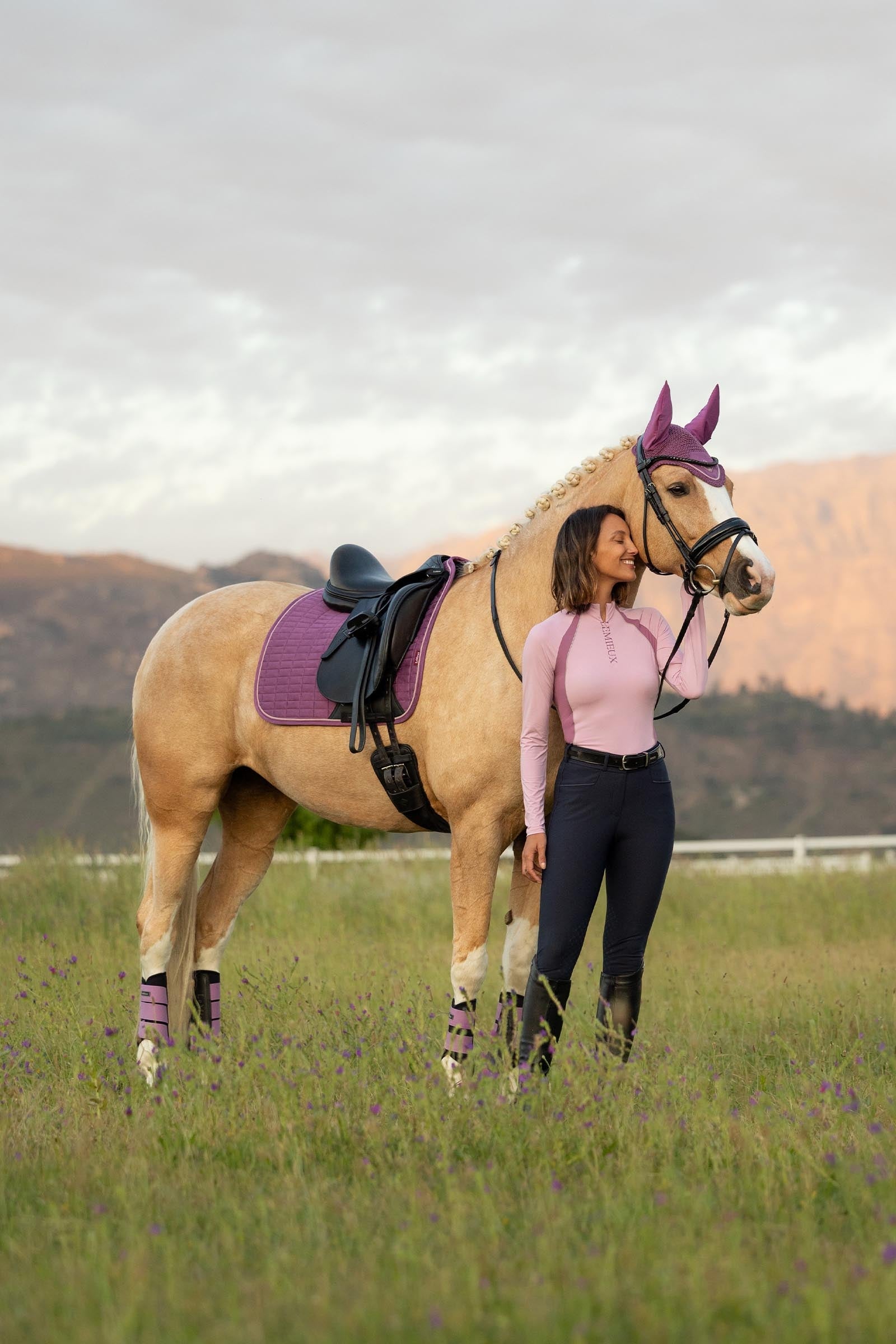 LeMieux Suede Square Dressage Saddle Pad Saddle Pads
