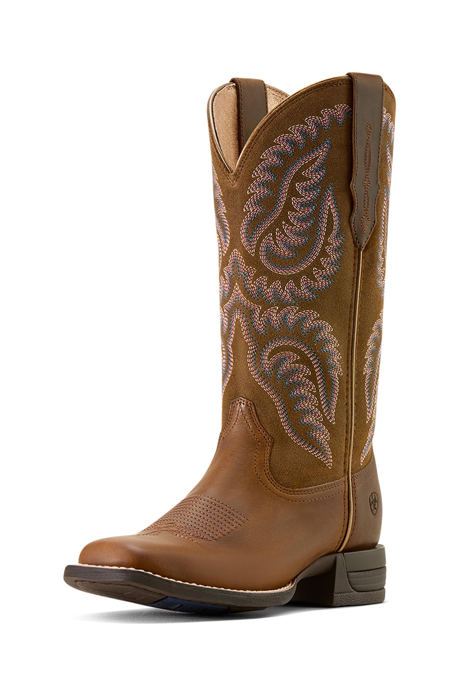 Ariat Women's Cattle Caite Wide Square Toe Western Boots Støvler & Leggings