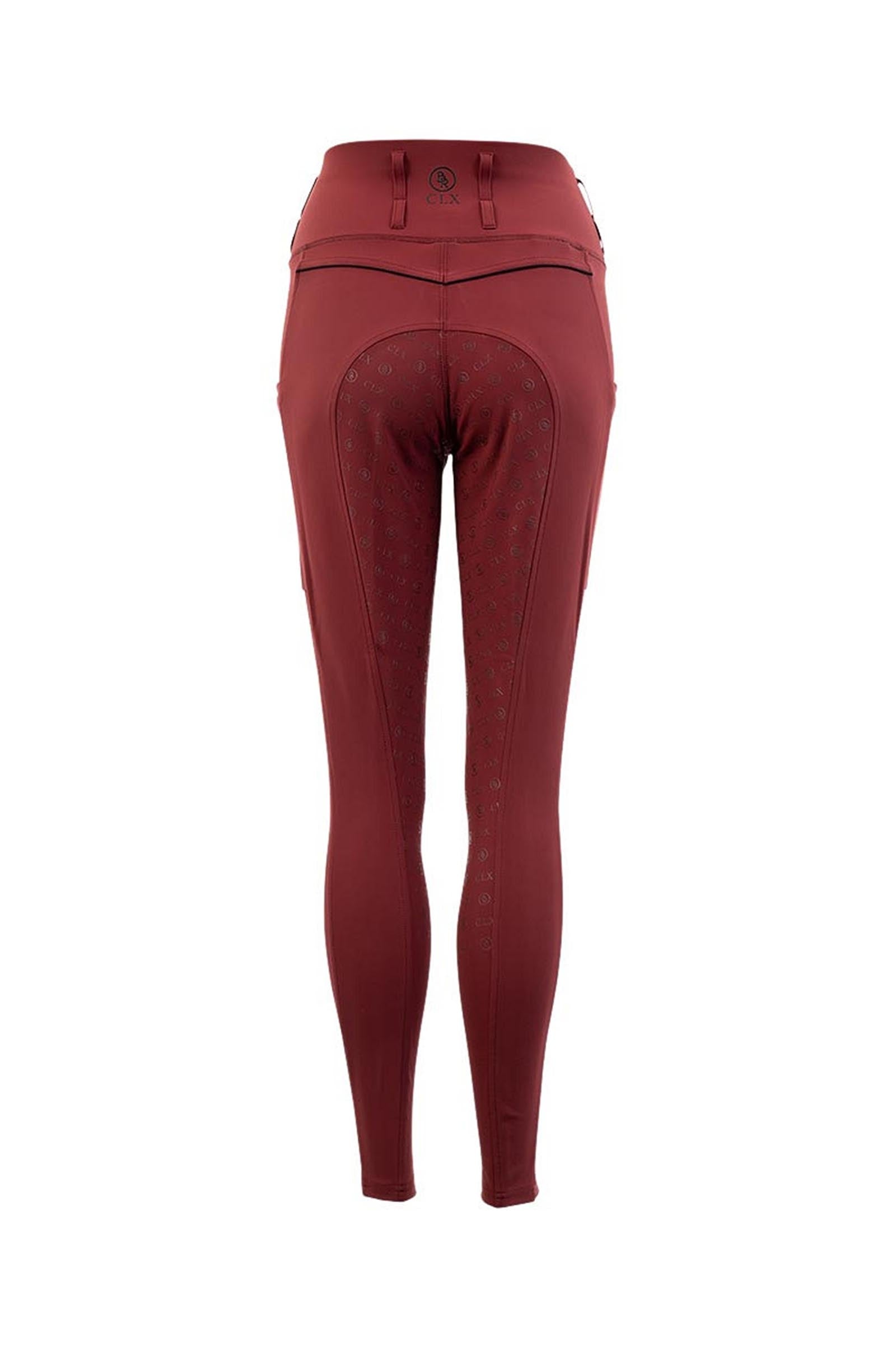 BR CLX dames ridetights med full seat i silikone Womens Breeches