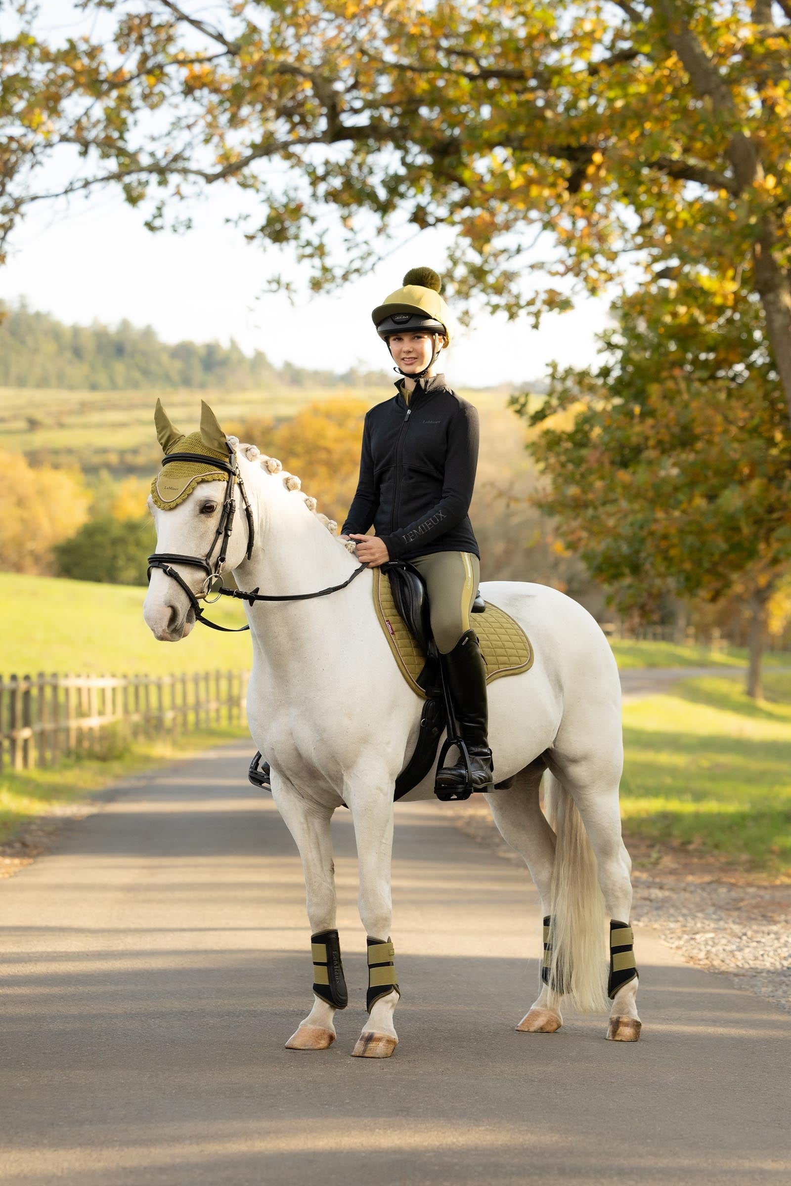LeMieux Suede GP Square Saddle Pads