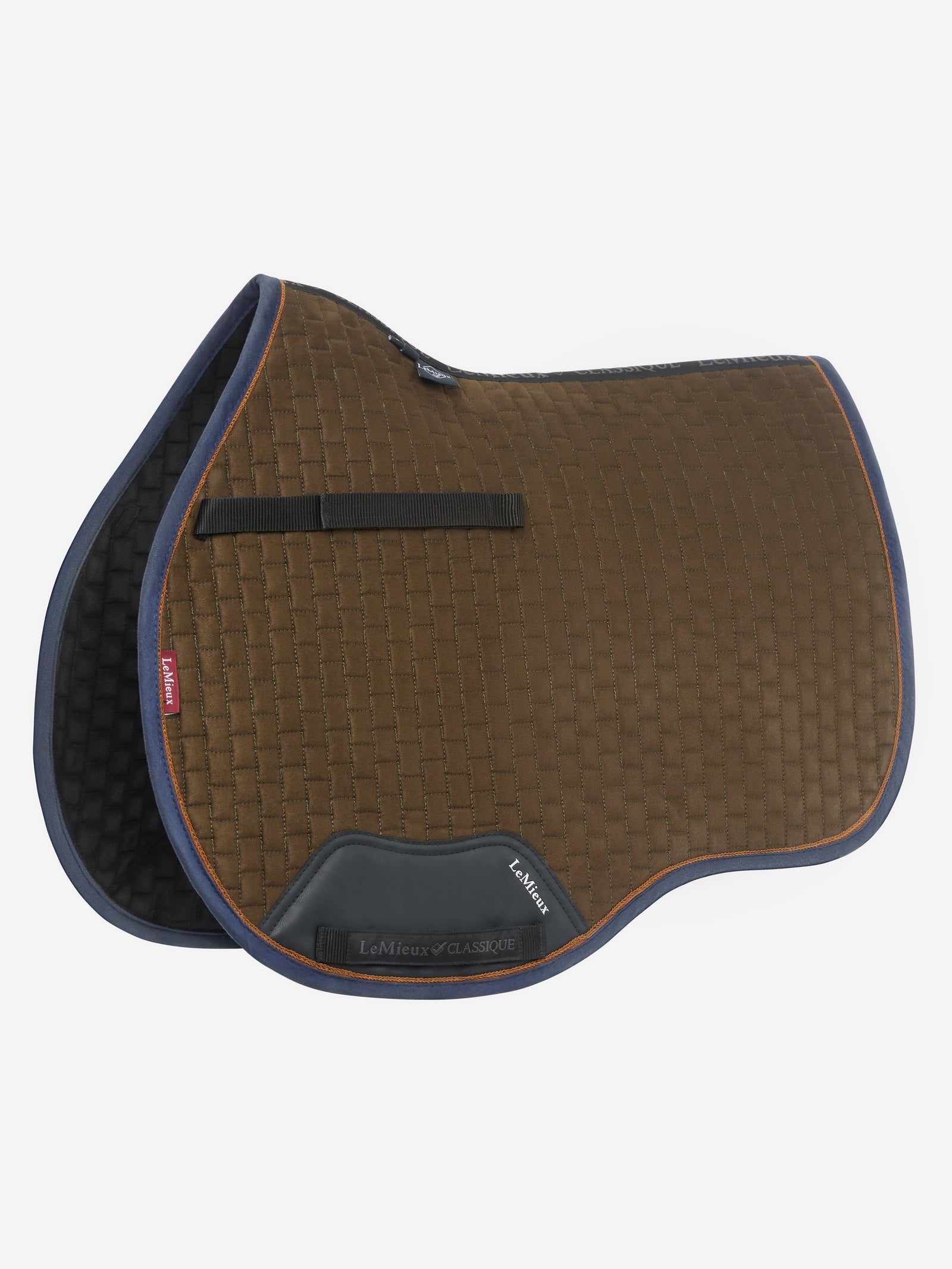LeMieux Suede Square kombineret sadelunderlag Sadelunderlag