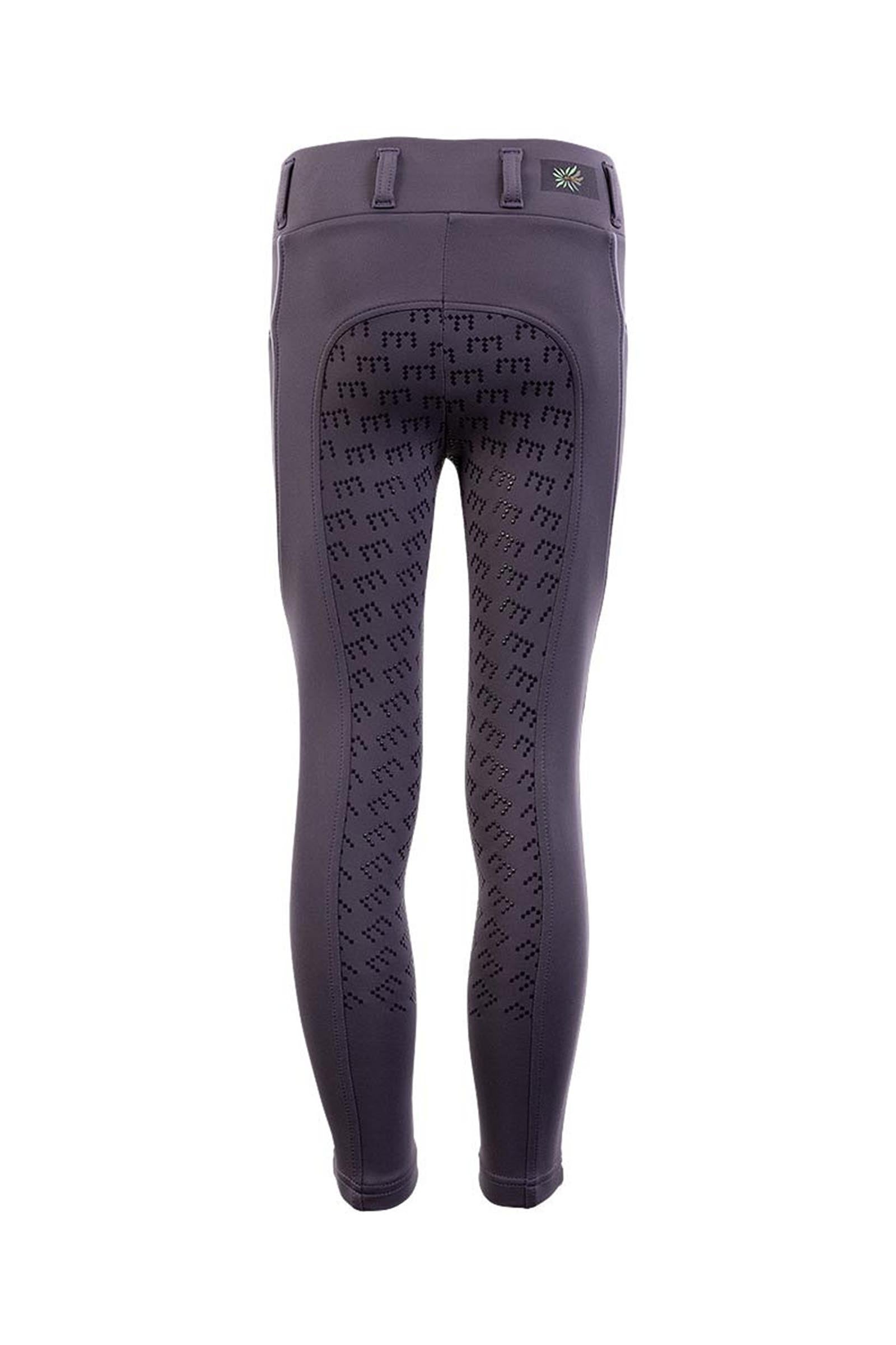 BR Mini Kids riding treggings med silikonesæde Ridetøj til børn