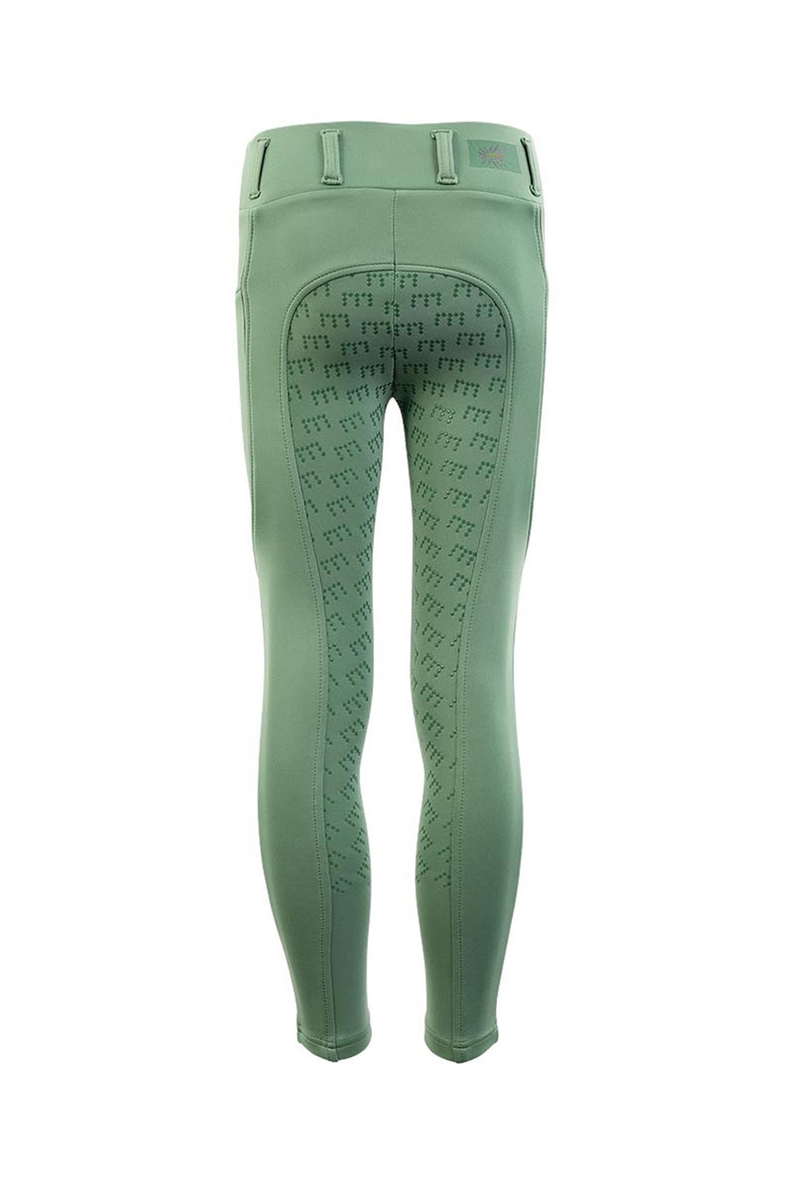 BR Mini Kids riding treggings med silikonesæde Ridetøj til børn