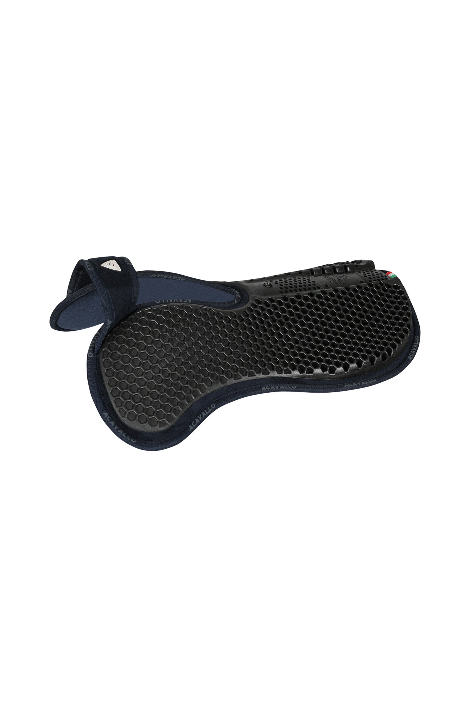 Acavallo Manfri Hexagonalt Gelunderlag Memory Foam med Bagforhøjning Sadelunderlag