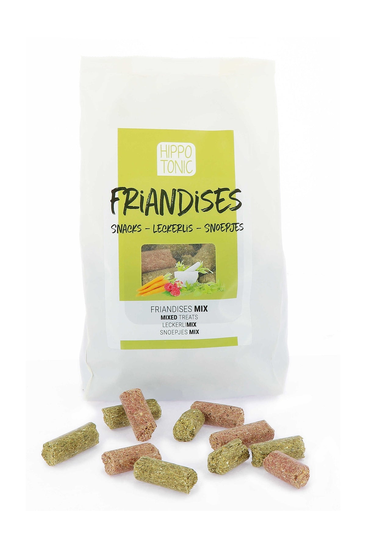 HIPPOTONIC Treats Mix, 1 kg Horse Feed & Nutrition