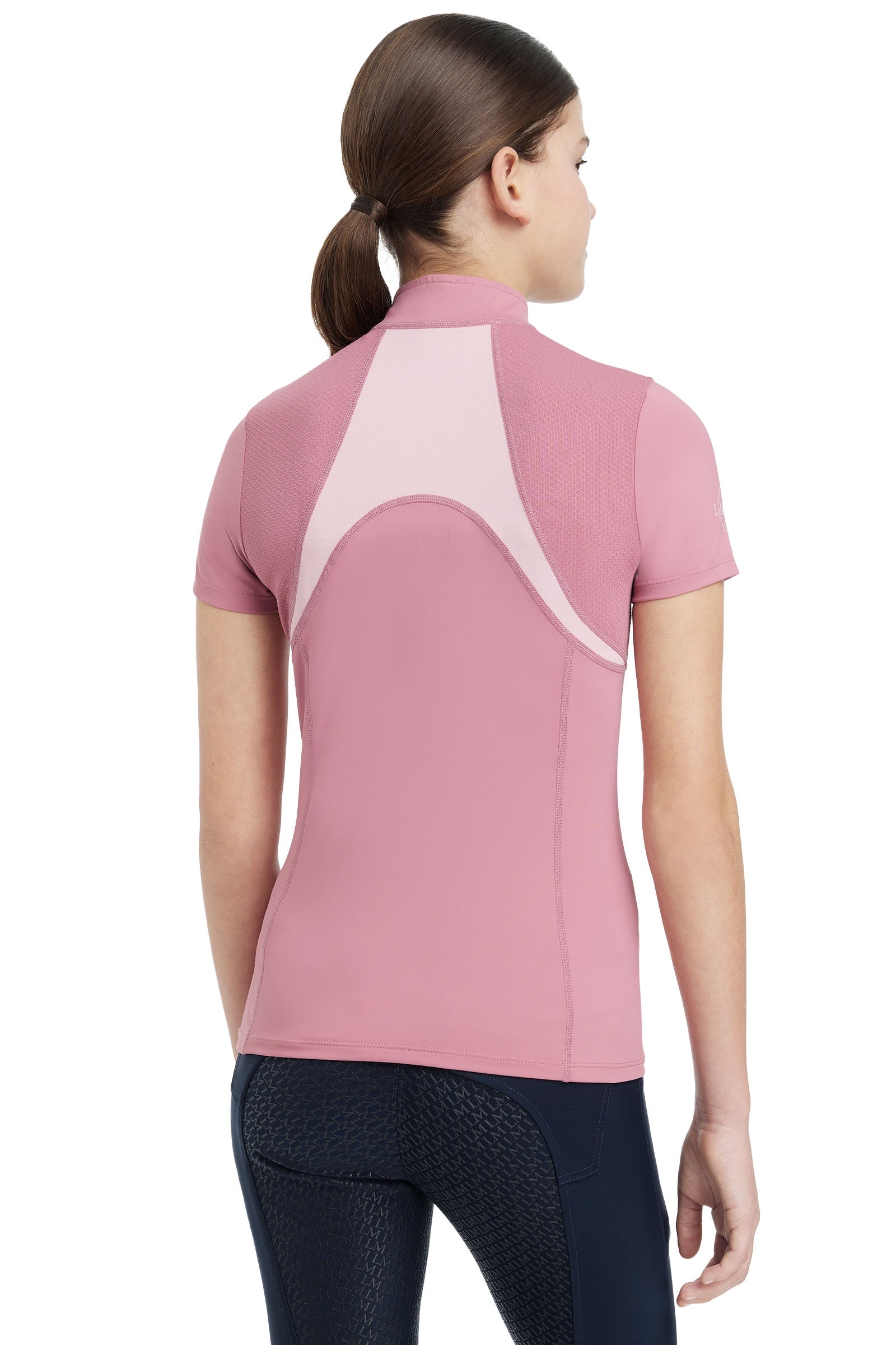 LeMieux Young Rider Short Sleeve Mia Mesh Base Layer Kids Apparel