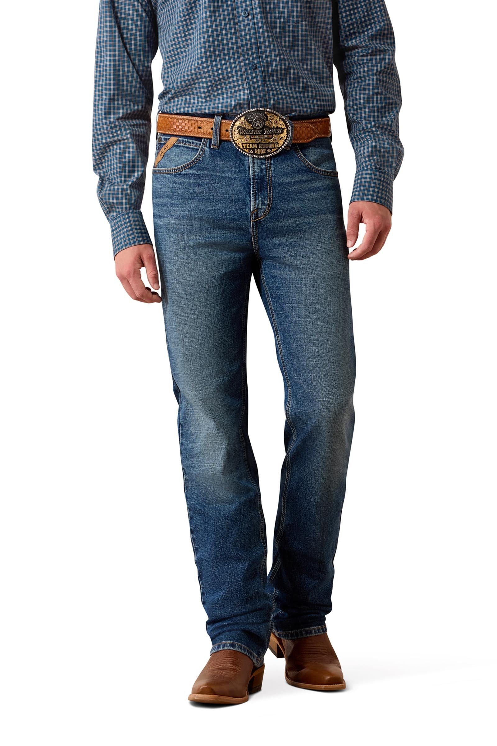 Ariat Mens M7 Slim Garth Classic Rise Straight Leg Jeans Mens Riding Clothing