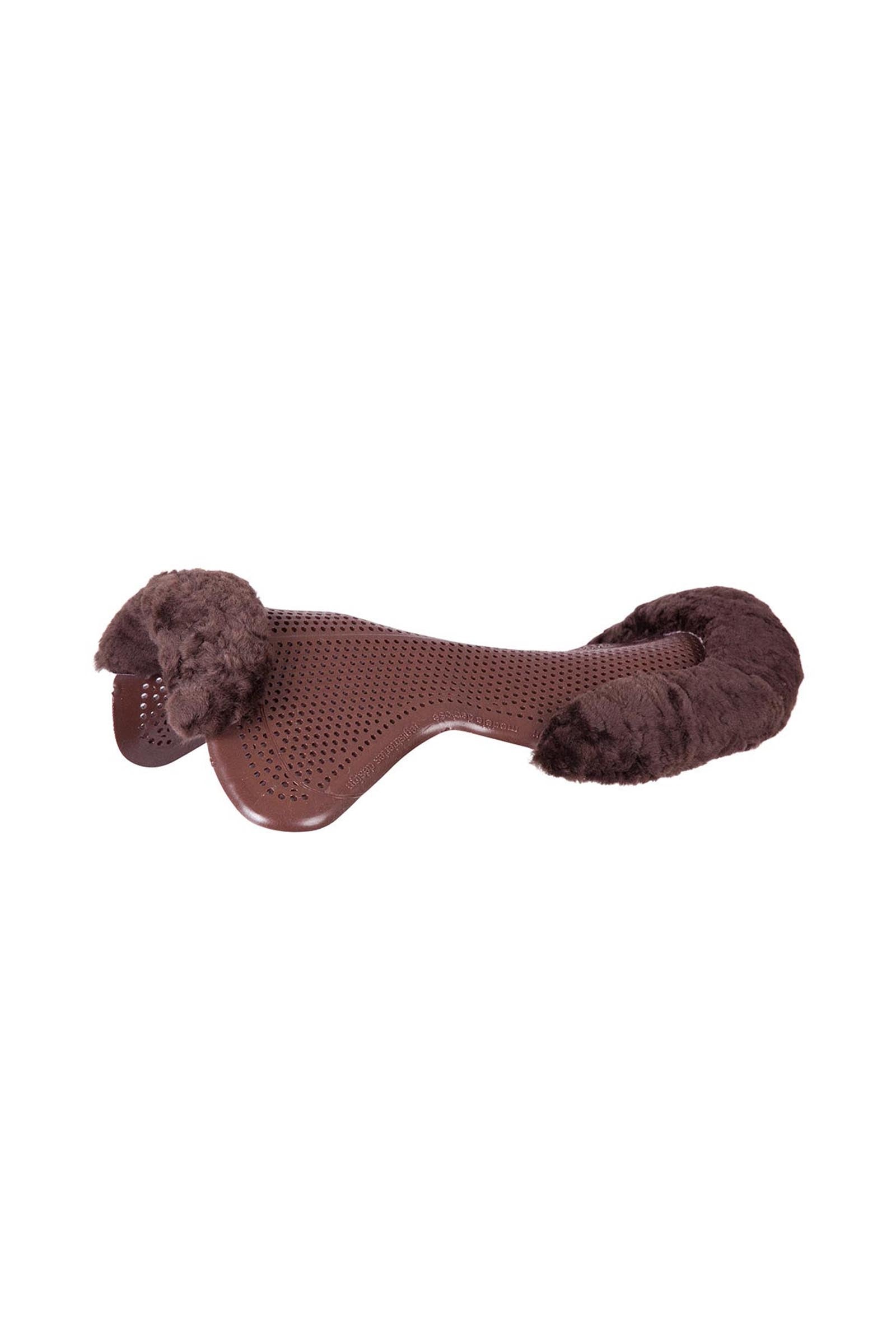 BR Soft Gel Pad med lammeskindsindramning Sadelunderlag