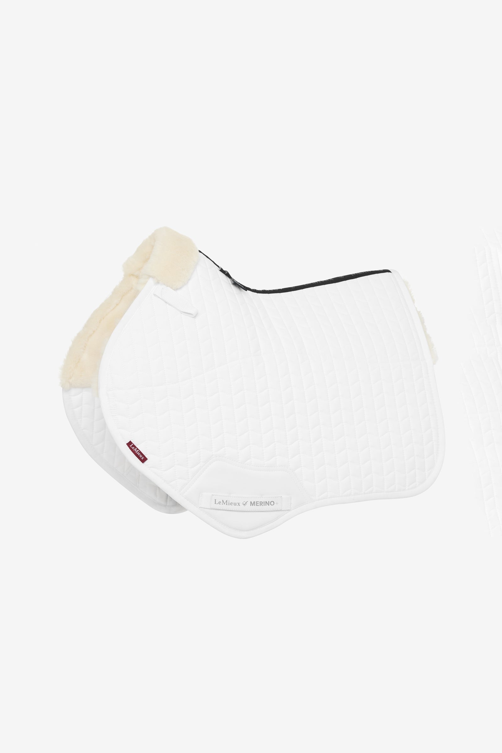 LeMieux Merino+ Pude Close Contact, halvforet Sadelunderlag