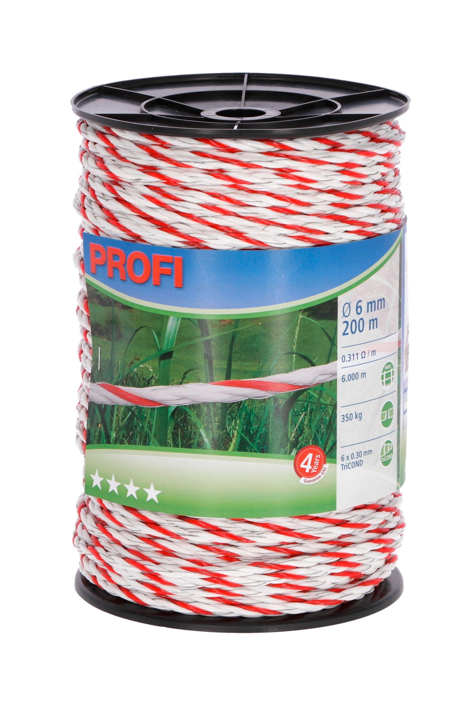 Corral CORRAL hegnsreb Profi 200 m × Ø 6 mm, 6 × 0,30 TriCond Elhegn