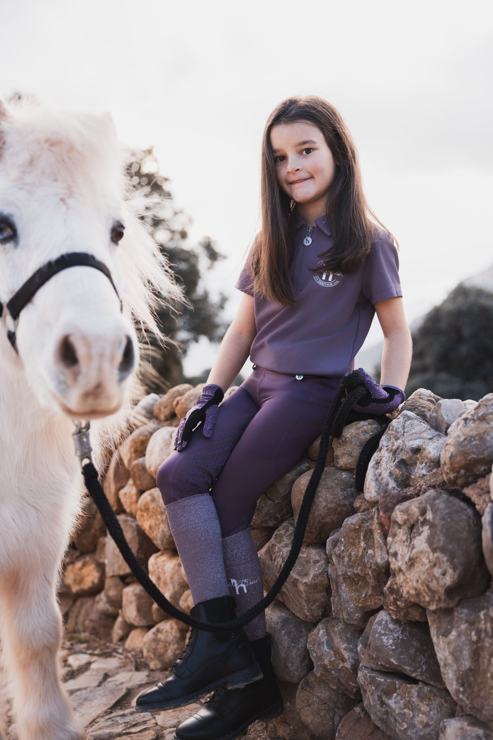 Horze Fay Kids´ Riding Socks Kids Apparel
