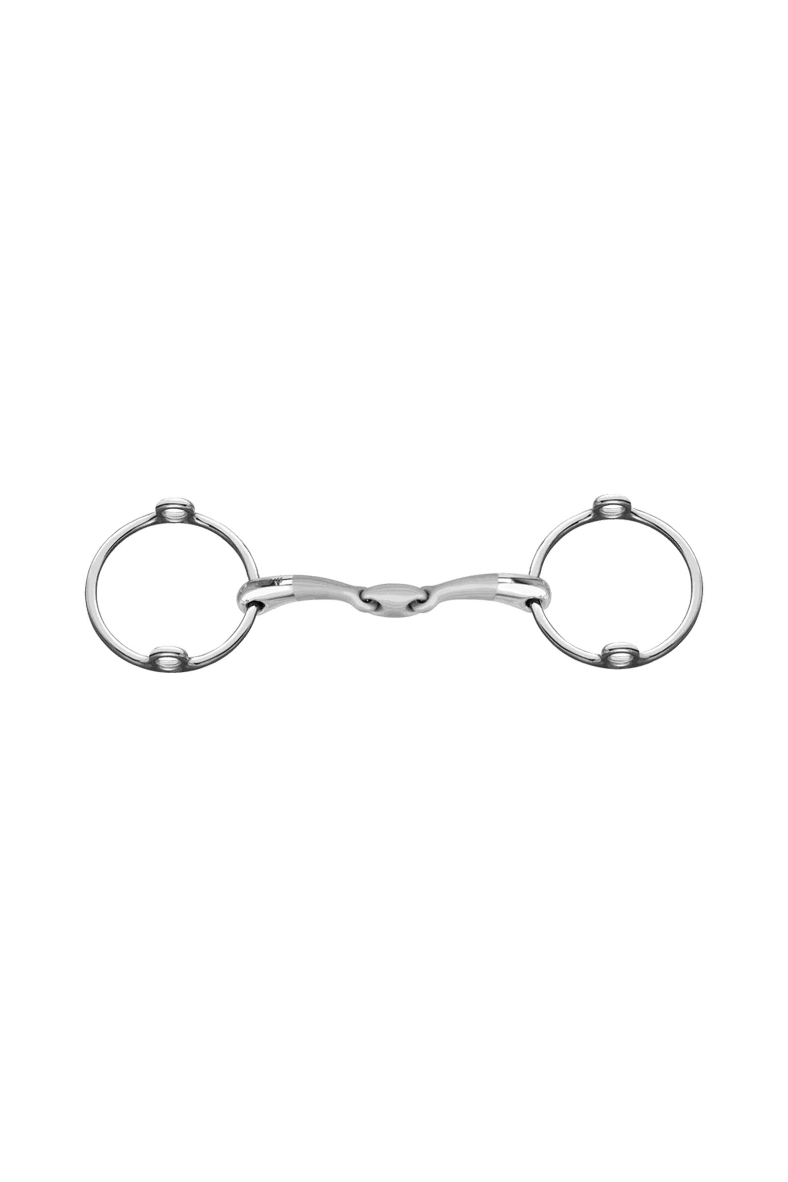 Sprenger Satinox Gag Bit, Double Jt. 14mm, Stainless St. Horse Bits