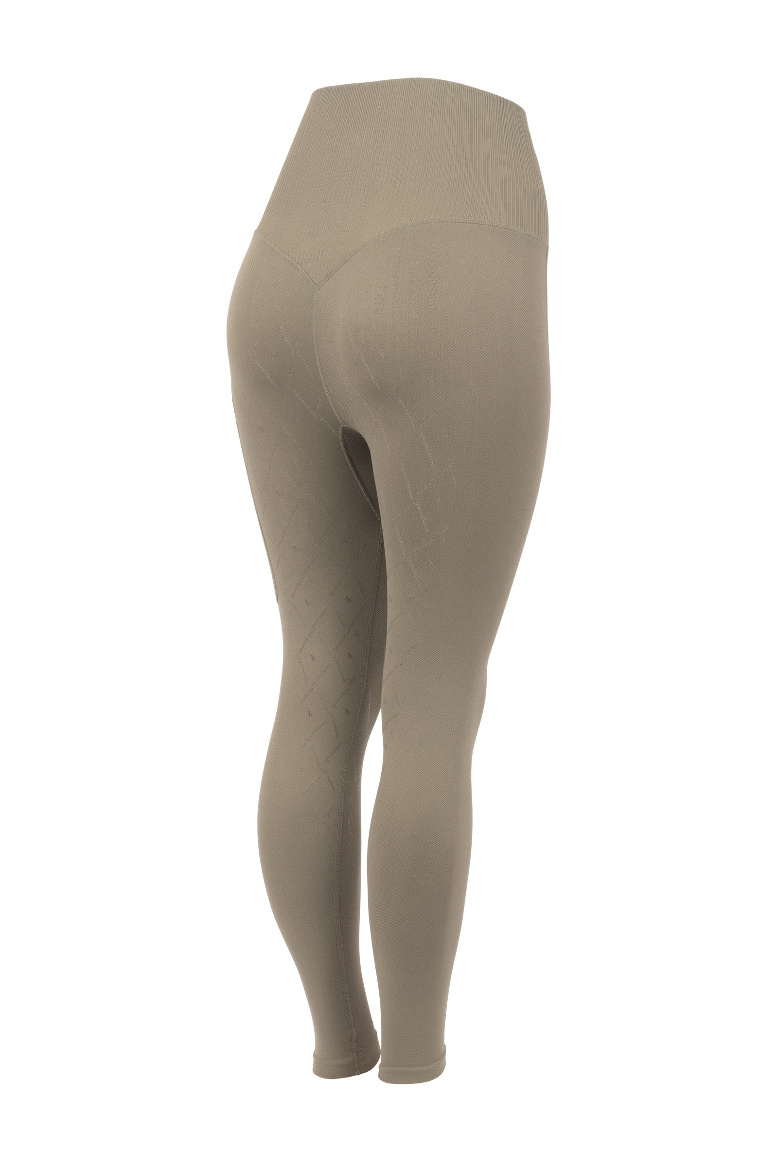 Horze Janine Women's Seamless Full Grip Tights with phone Pocket Womens Breeches
