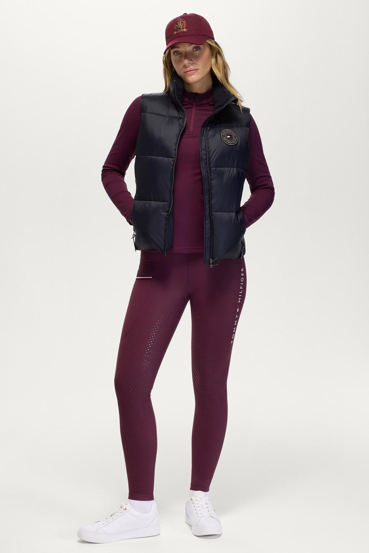 Tommy Hilfiger Equestrian Everett Women Puffer Vest Women’s Riding Clothing
