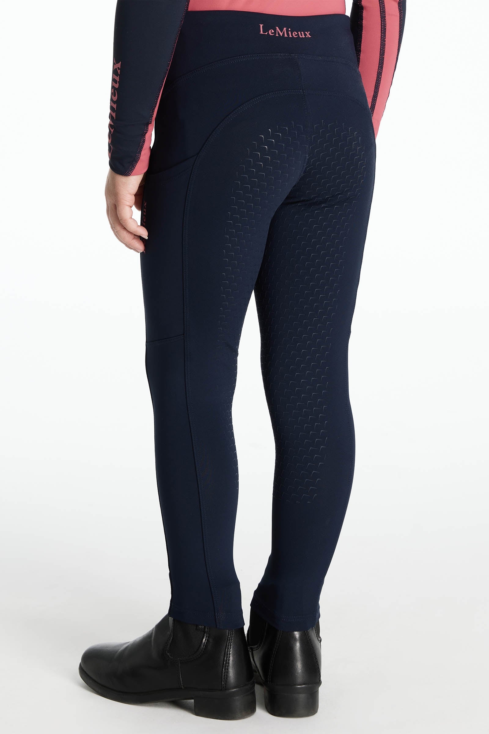 LeMieux Mini Nora børne ridebukser med opkradset inderside og pull-on design Ridetøj til børn