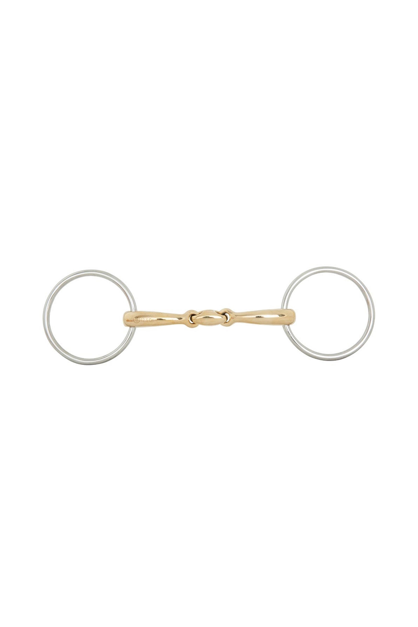 BR Soft Contact trensebid med løse ringe, dobbeltleddet, 16 mm Bid